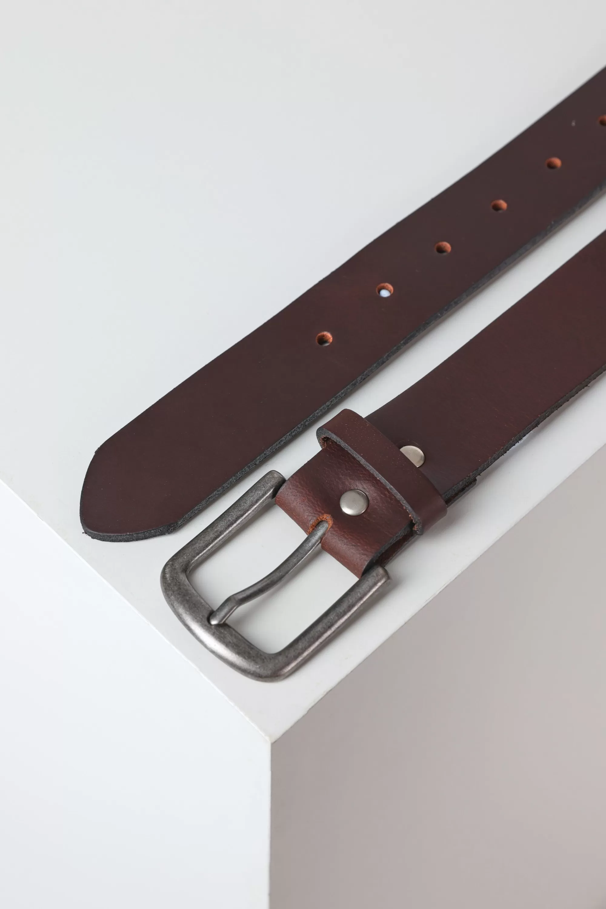 Barkers Leather Goods | Belts^Acre Leather Belt BROWN