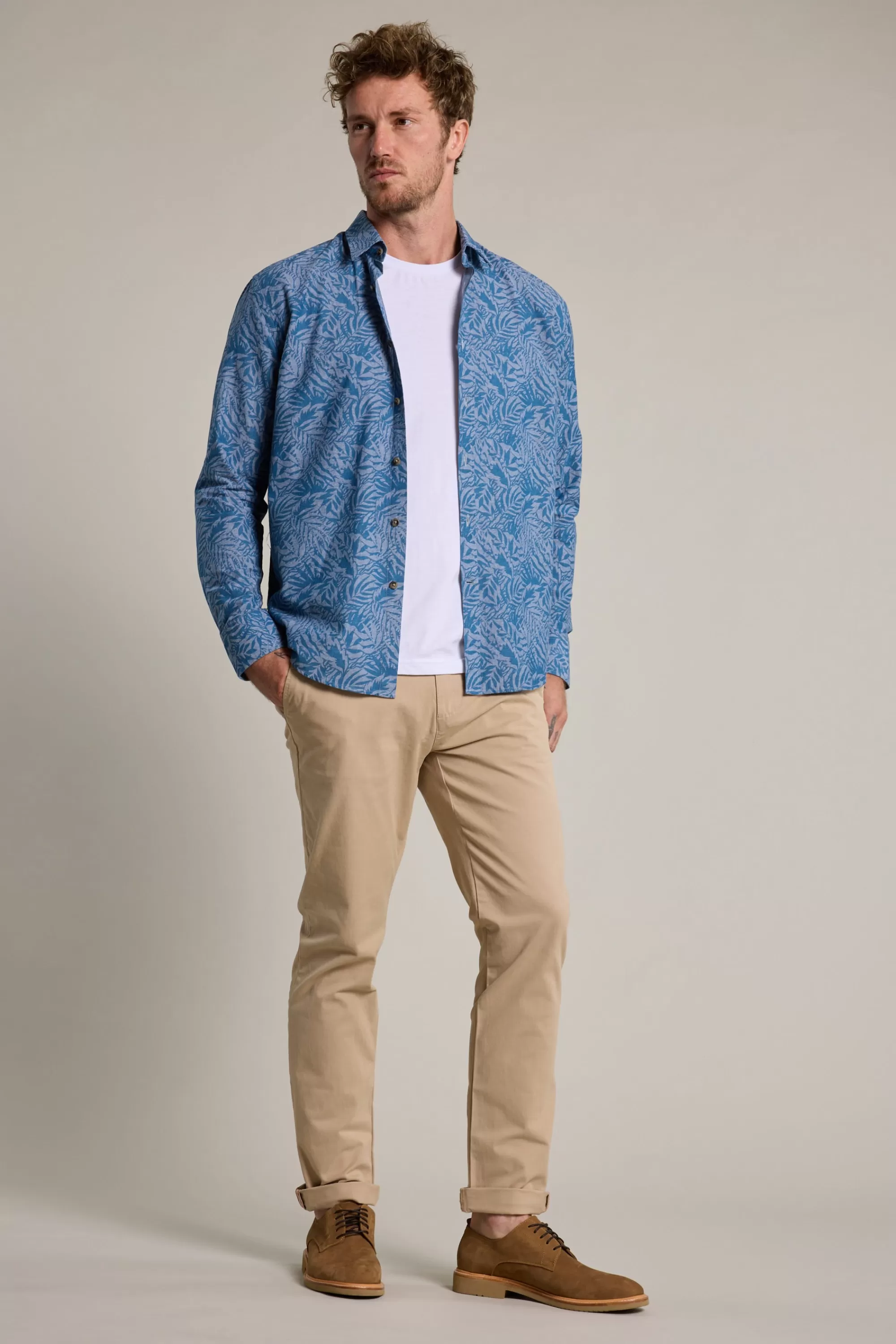 Barkers Tailored Fit Shirts | Tailored Fit Shirts^Arran Print Shirt