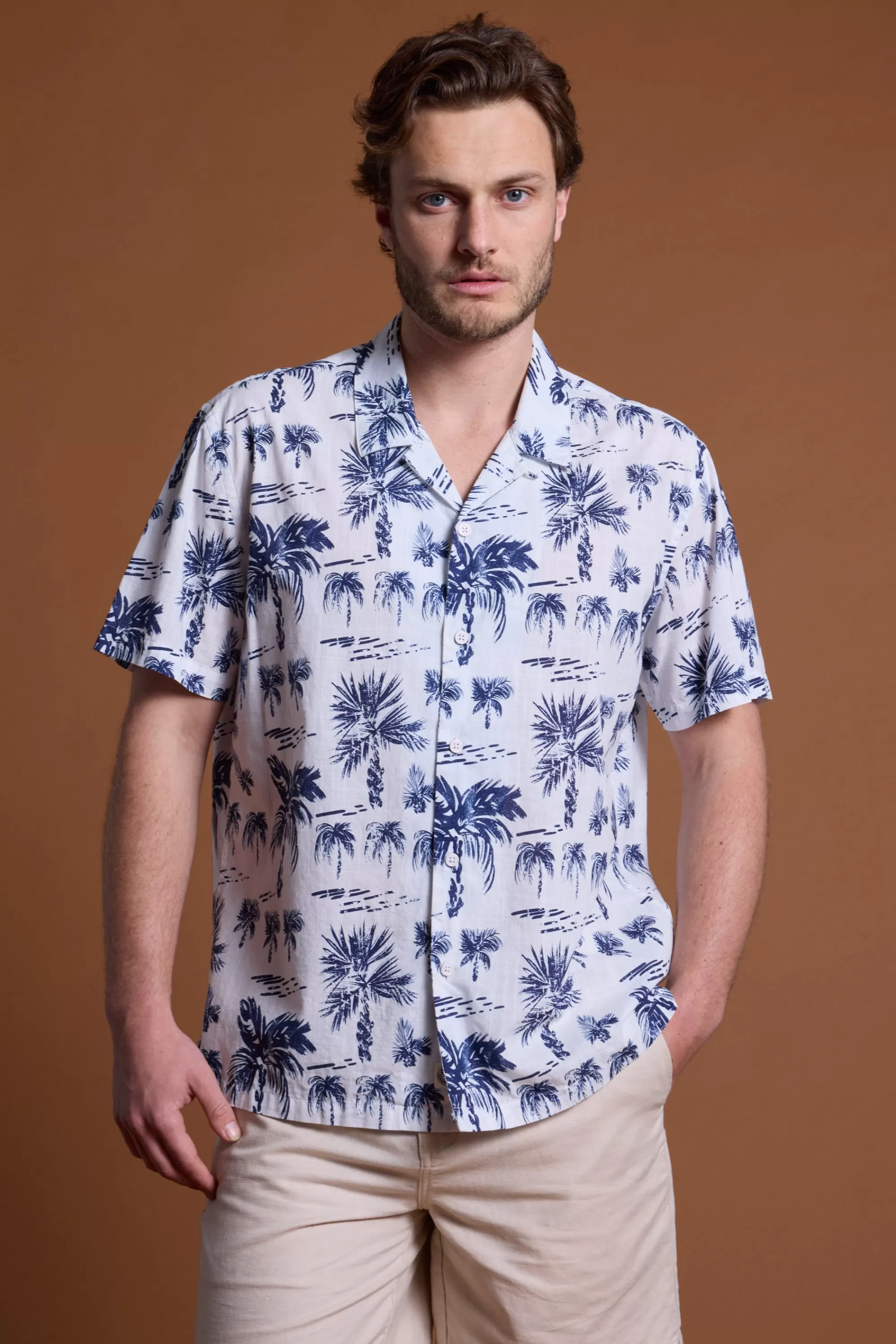 Barkers Casual Shirts | Casual Shirts^Atlanta Print Cuban Shirt