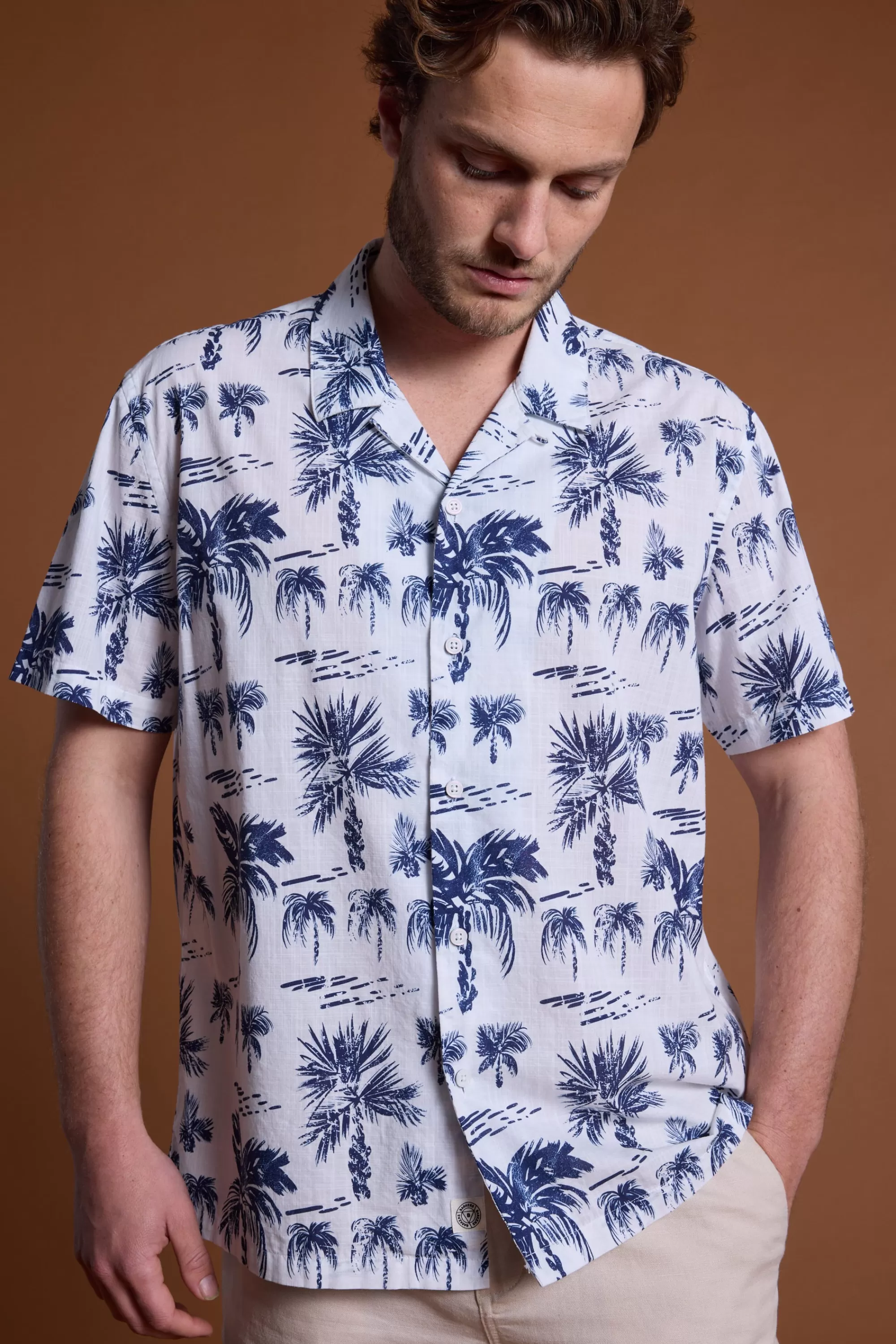 Barkers Casual Shirts | Casual Shirts^Atlanta Print Cuban Shirt