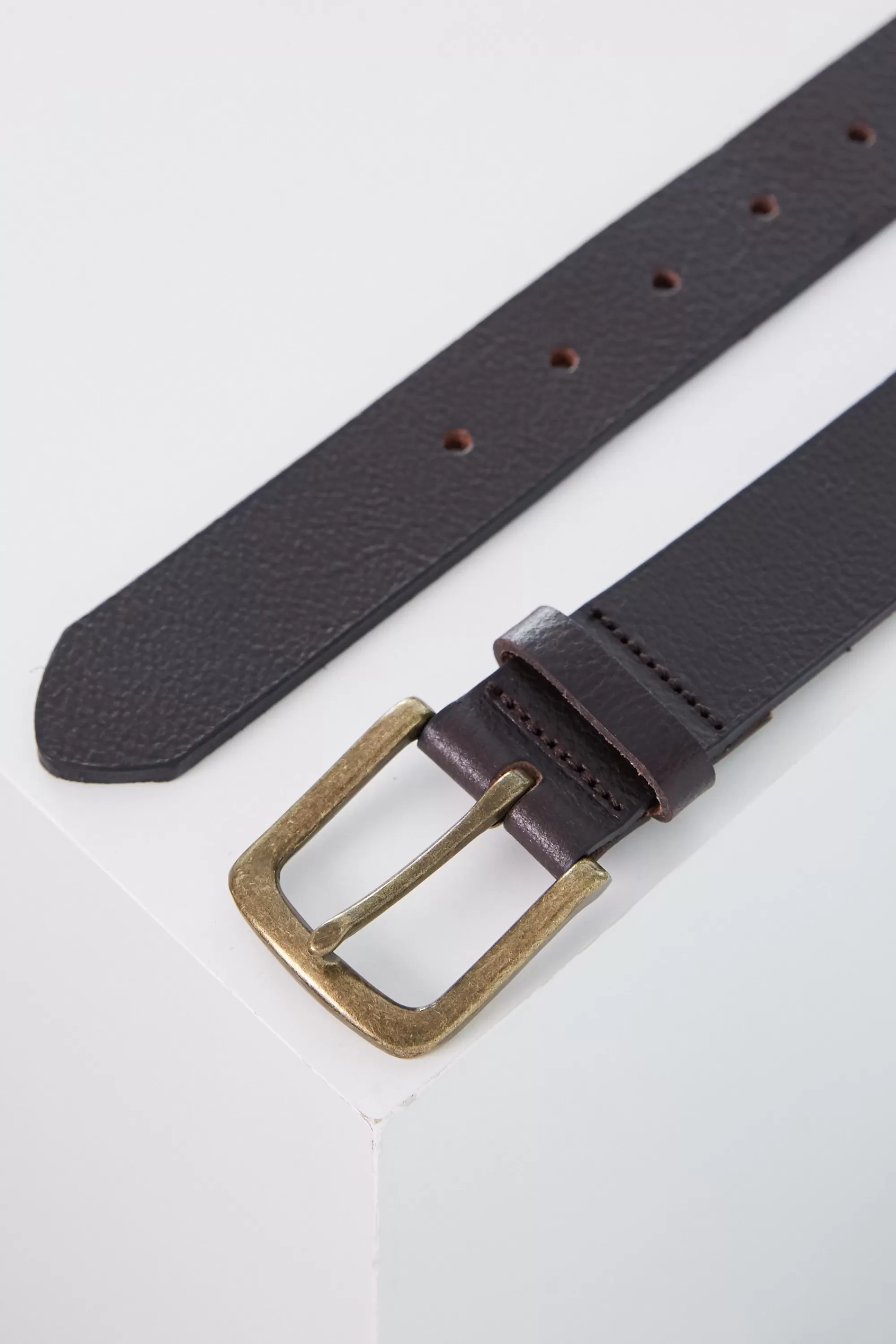 Barkers Leather Goods | Belts^Baywood Tumbled Leather Belt