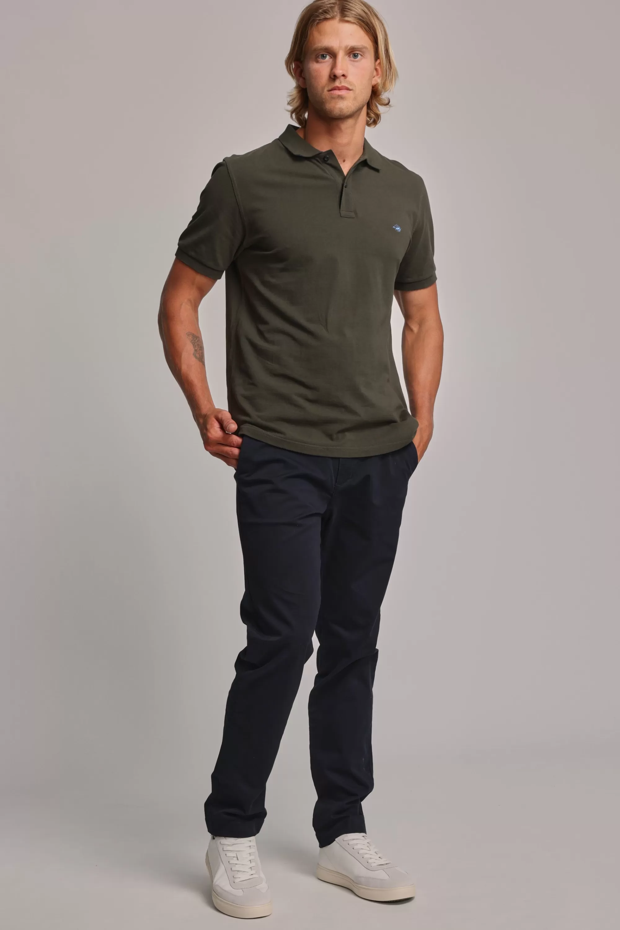 Barkers Straight Fit Pants | Tapered & Slim Fit Pants^Carnaby Chino NAVY