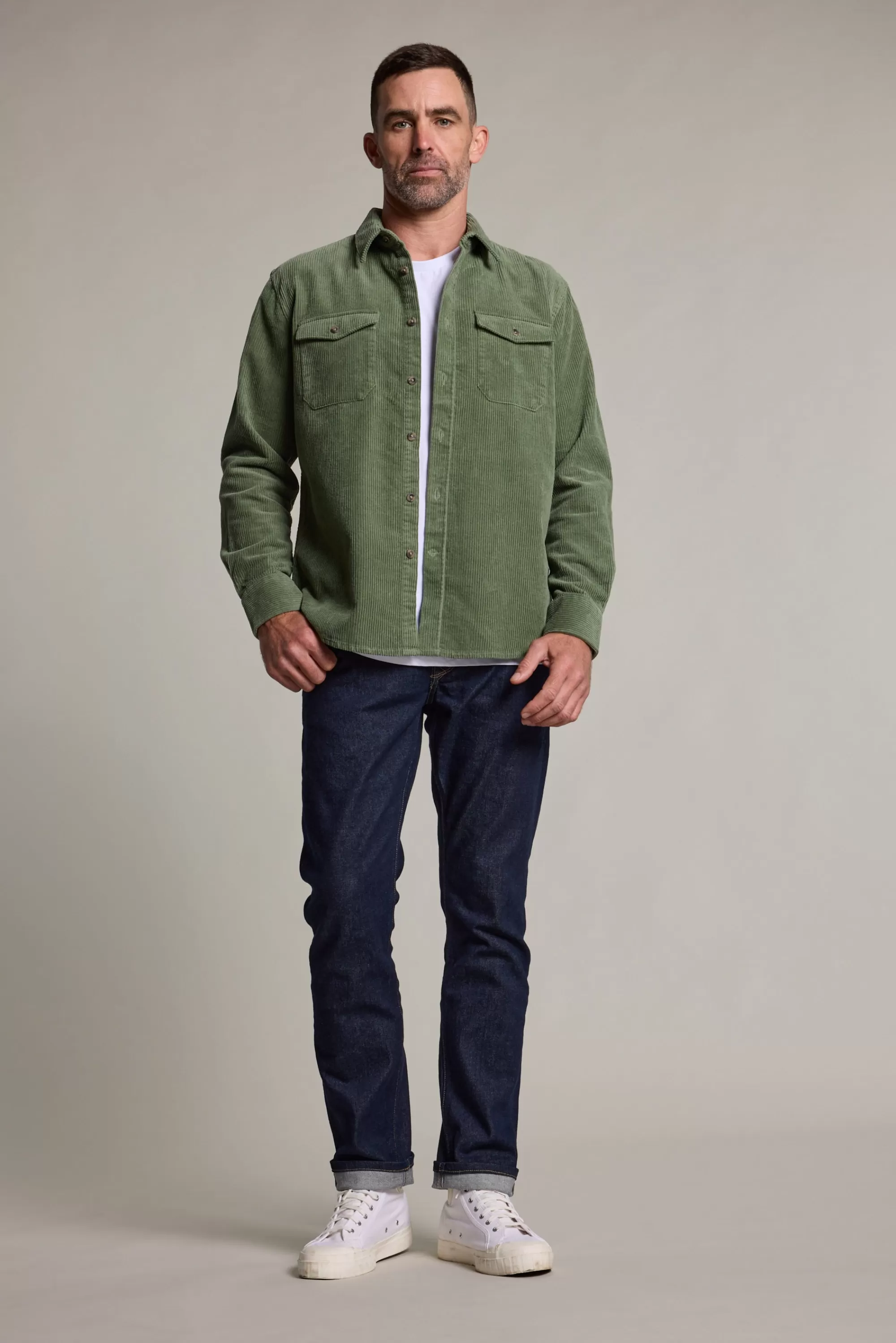 Barkers Casual Shirts | Casual Shirts^Danesbury Cord Overshirt