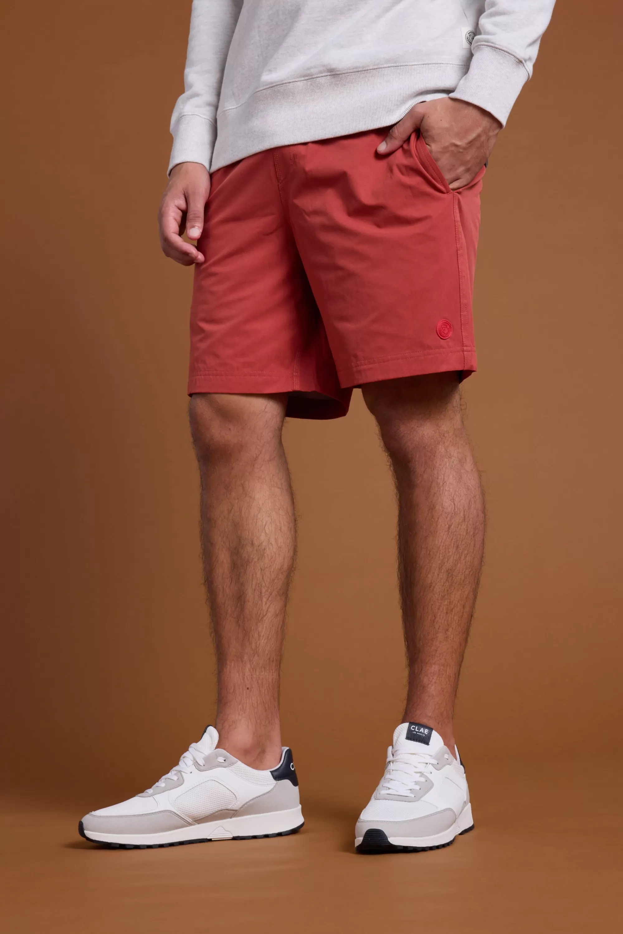 Barkers Shorts^Davis Weekend Short RED