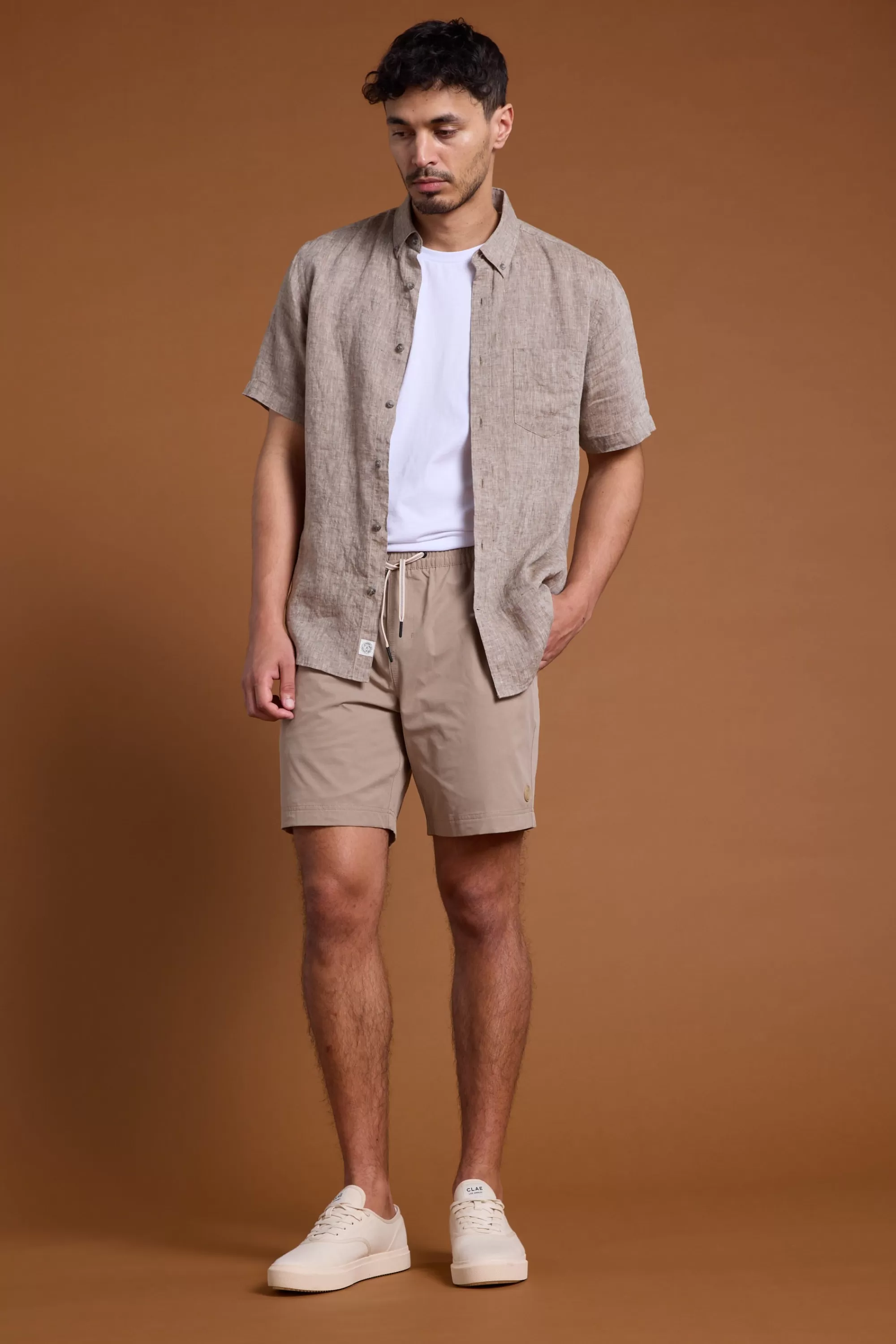 Barkers Shorts^Davis Weekend Short SAND