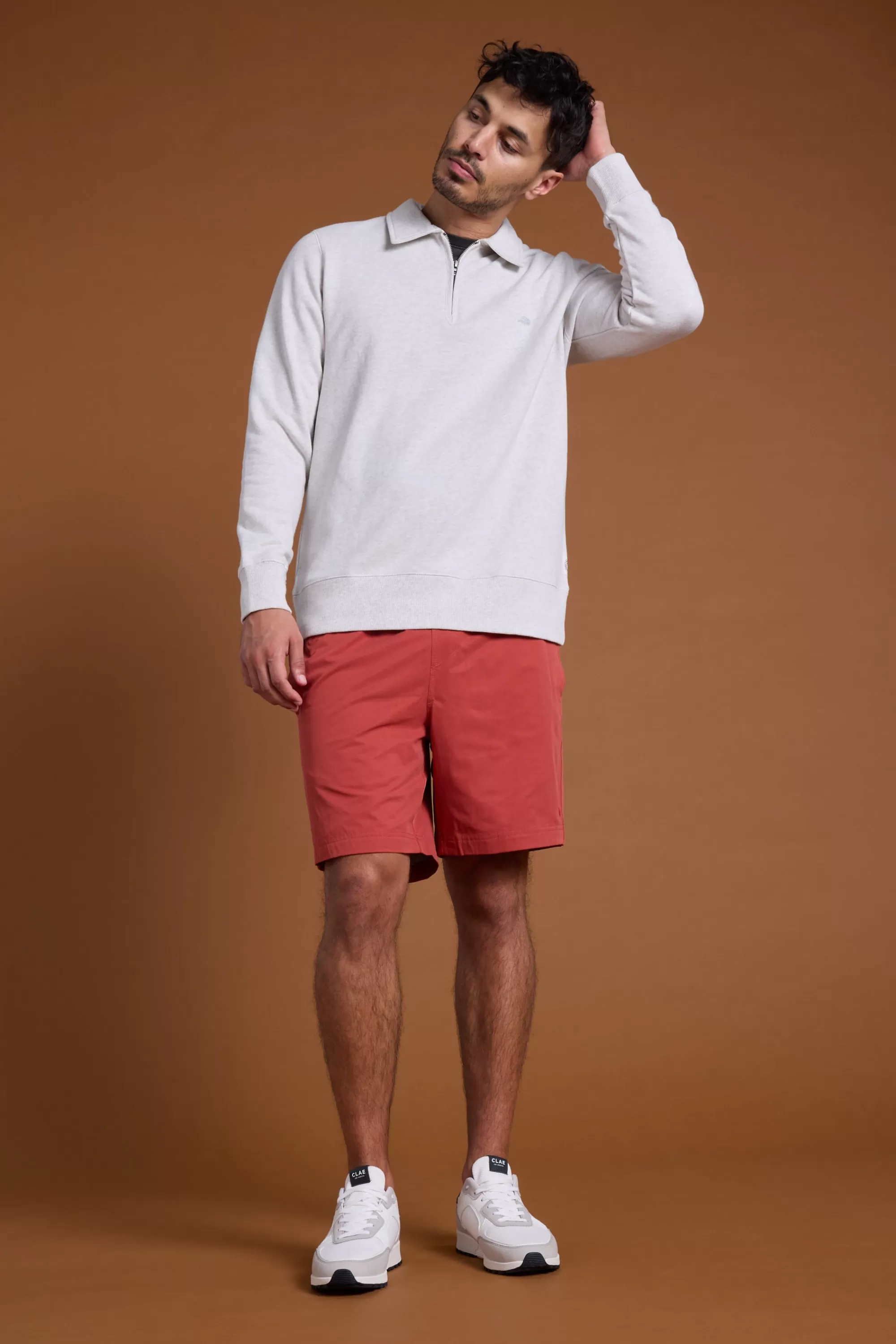 Barkers Shorts^Davis Weekend Short RED