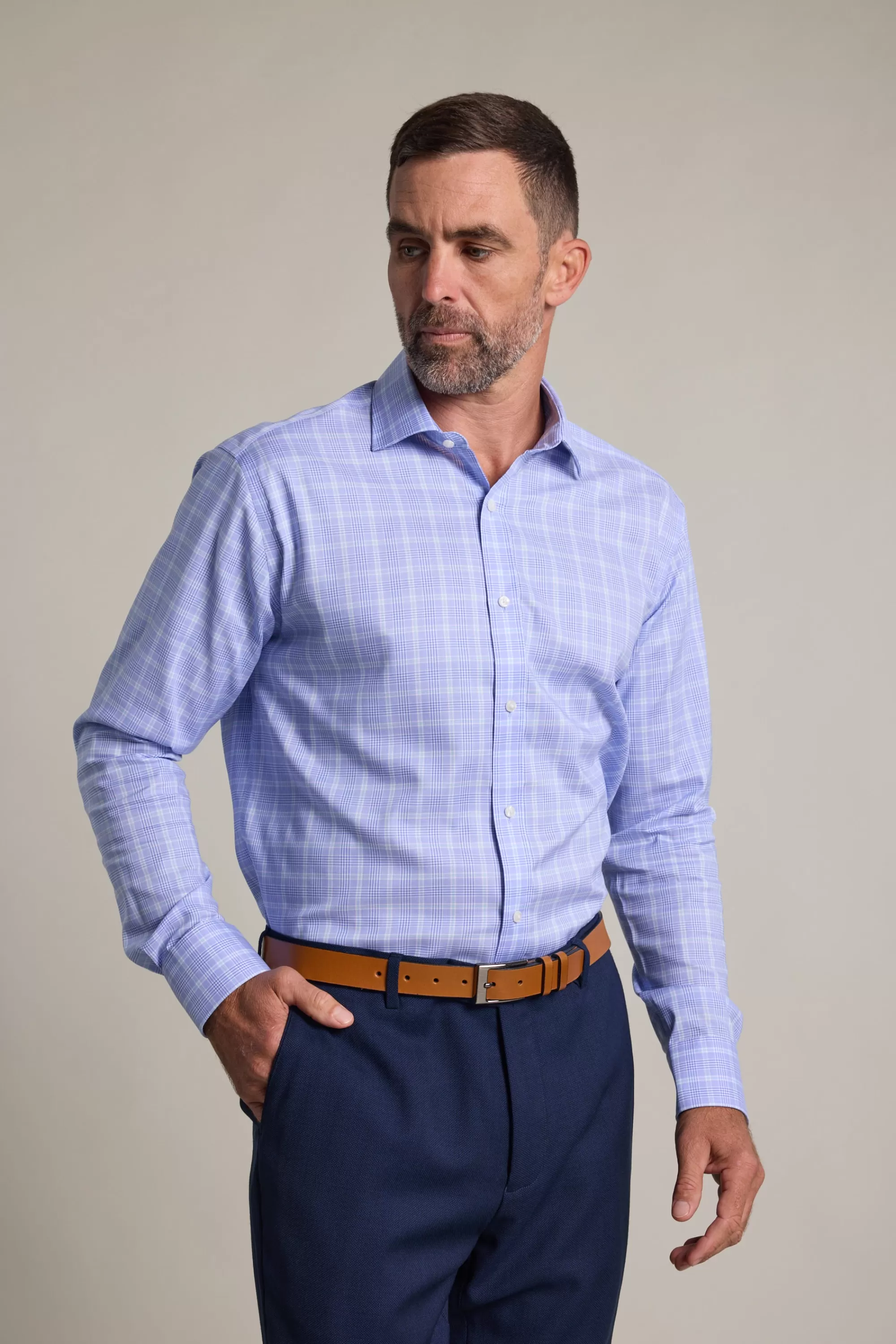 Barkers Eco Easy Care Shirts | Classic Fit Shirts^Deere Check Business Shirt