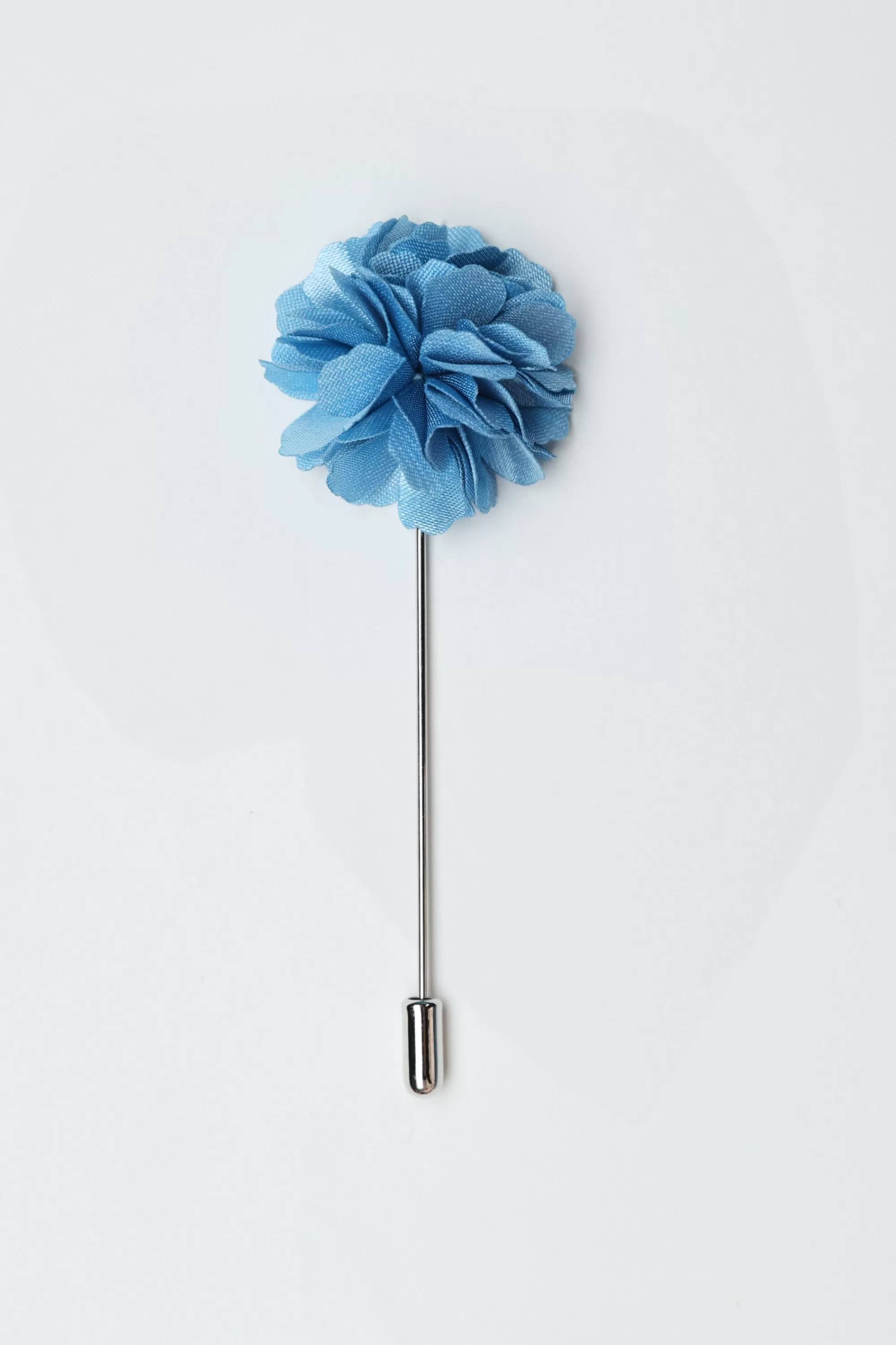 Barkers Suiting Accessories^Fraser Flower Lapel Pin LIGHT BLUE