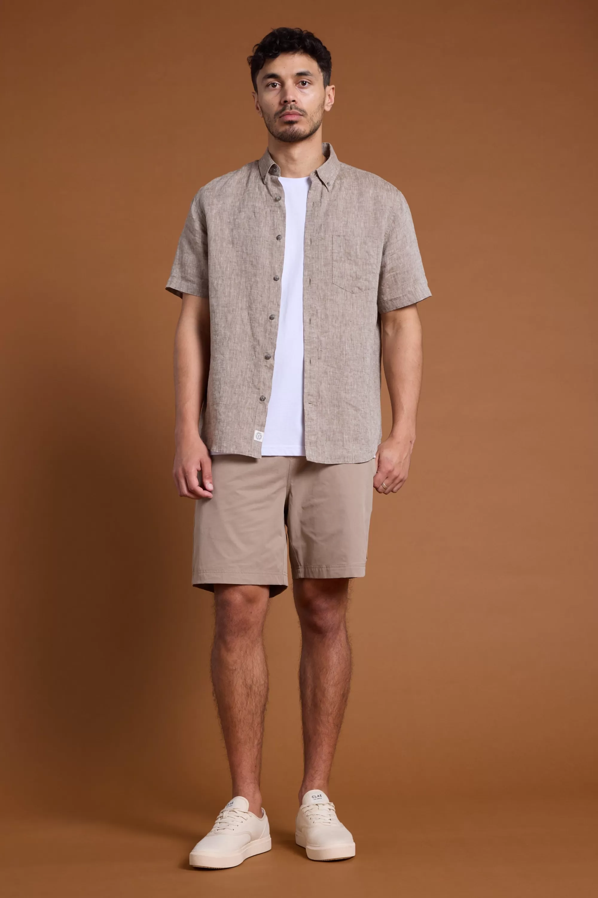 Barkers Casual Shirts | Casual Shirts^Gentry Linen Shirt OATMEAL