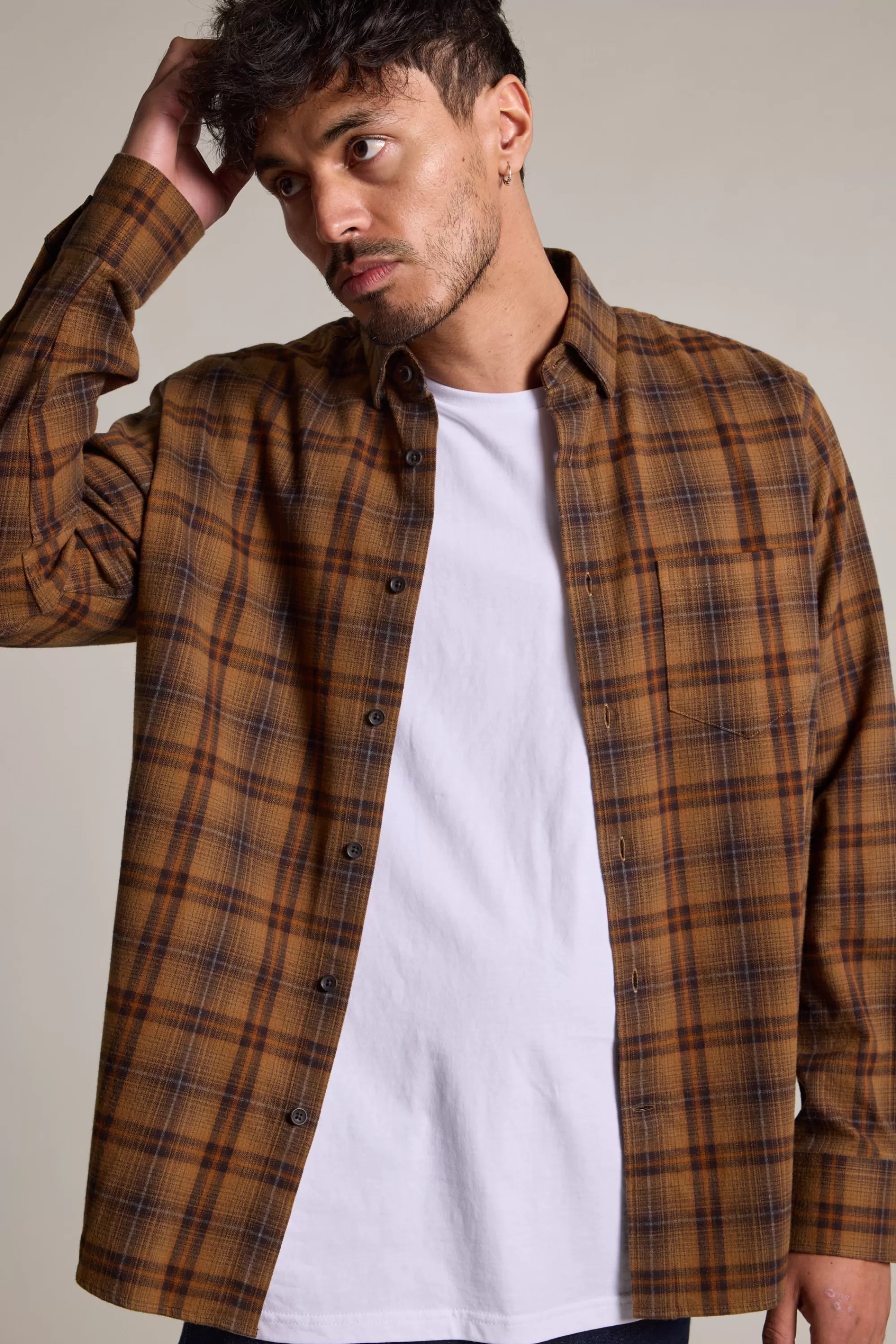 Barkers Classic Fit Shirts | Classic Fit Shirts^Ginger Check Shirt