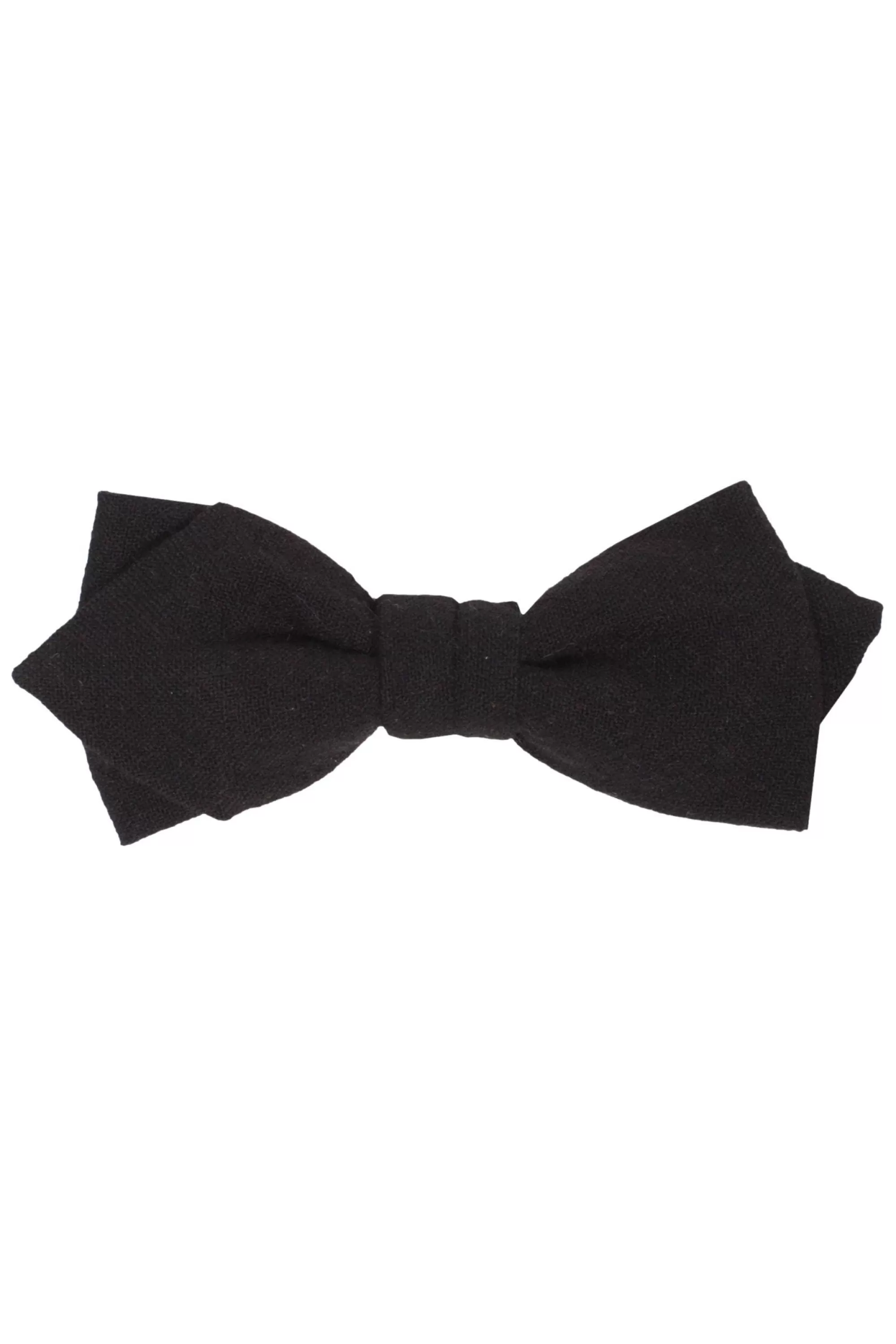 Barkers Ties & Bow Ties^Glenoch Woollen Bow Tie BLACK