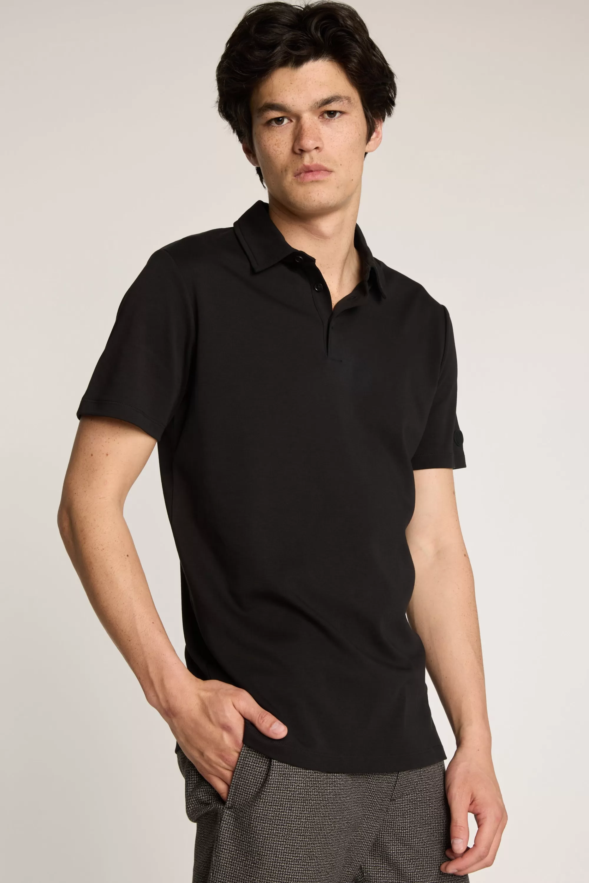 Barkers Polos | Polo Shirts^Guildford Mercerised Polo Shirt BLACK