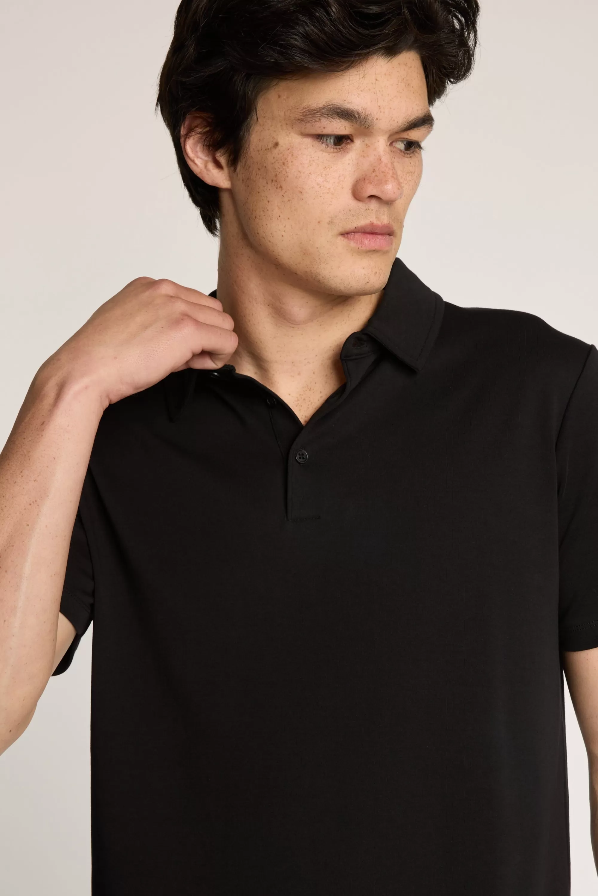 Barkers Polos | Polo Shirts^Guildford Mercerised Polo Shirt BLACK