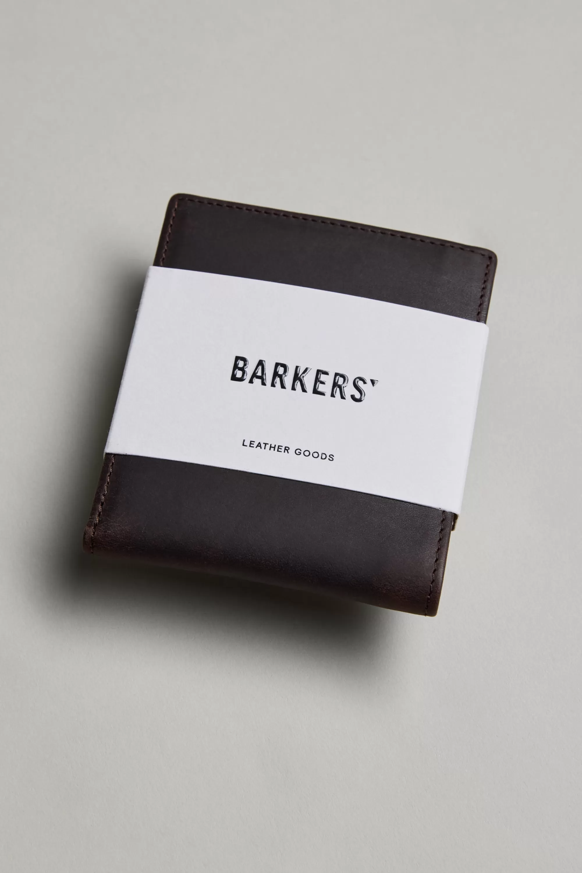 Barkers Leather Goods | Wallets^Harris Leather Fold Wallet WALNUT BROWN