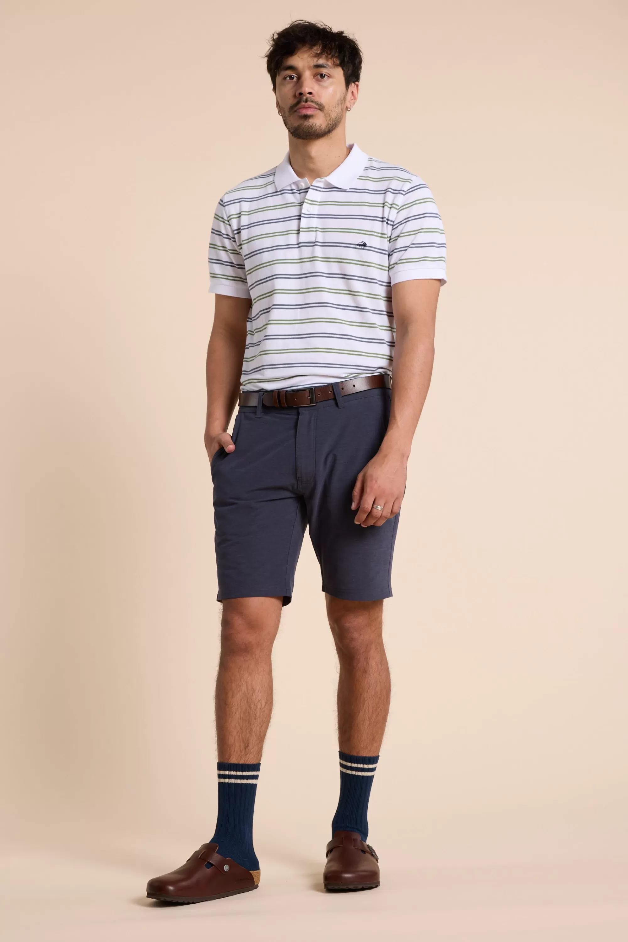 Barkers Shorts^Hutchinson Walkshort DENIM MARL