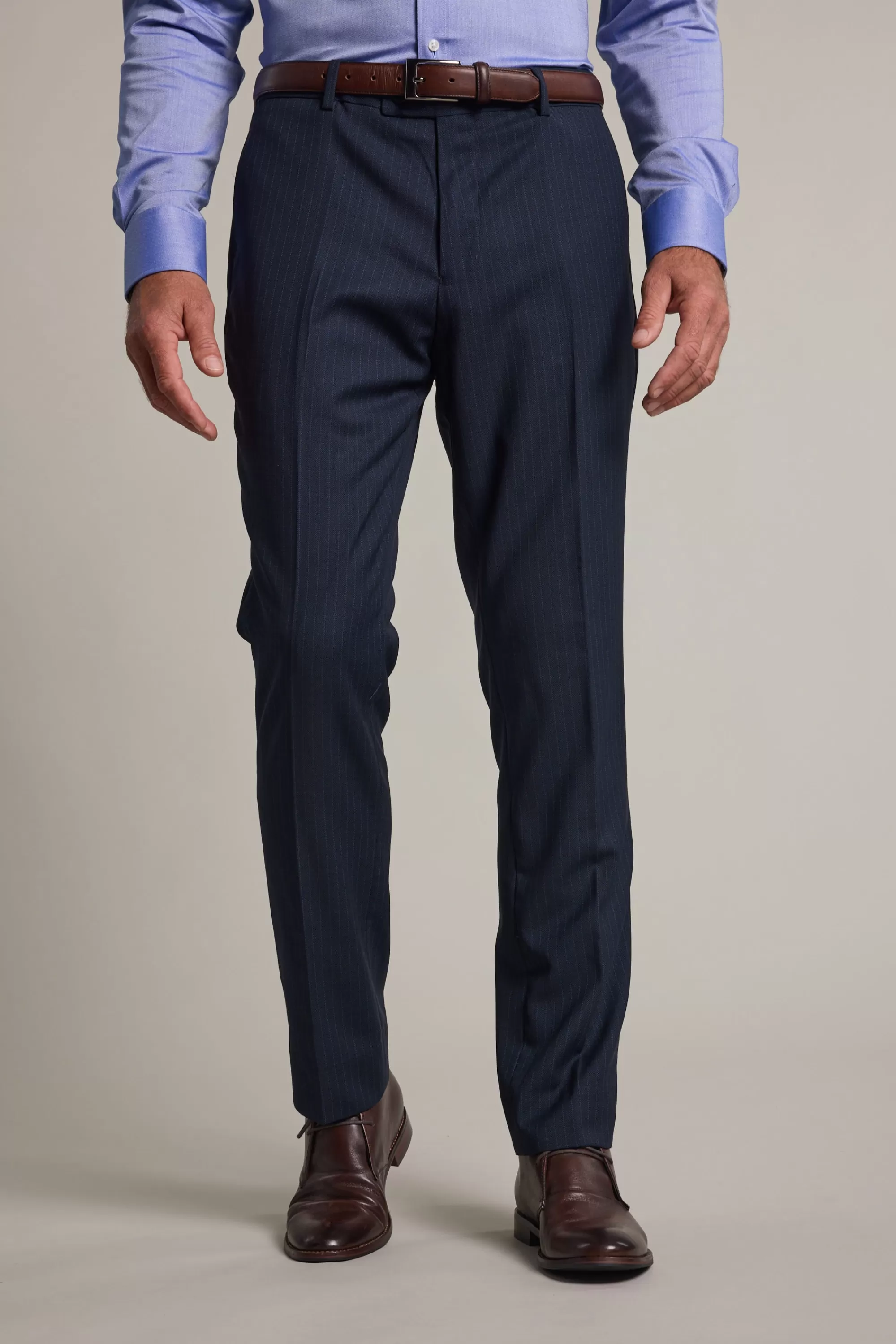 Barkers Dress Pants^Ingram Pinstripe Suit Trouser