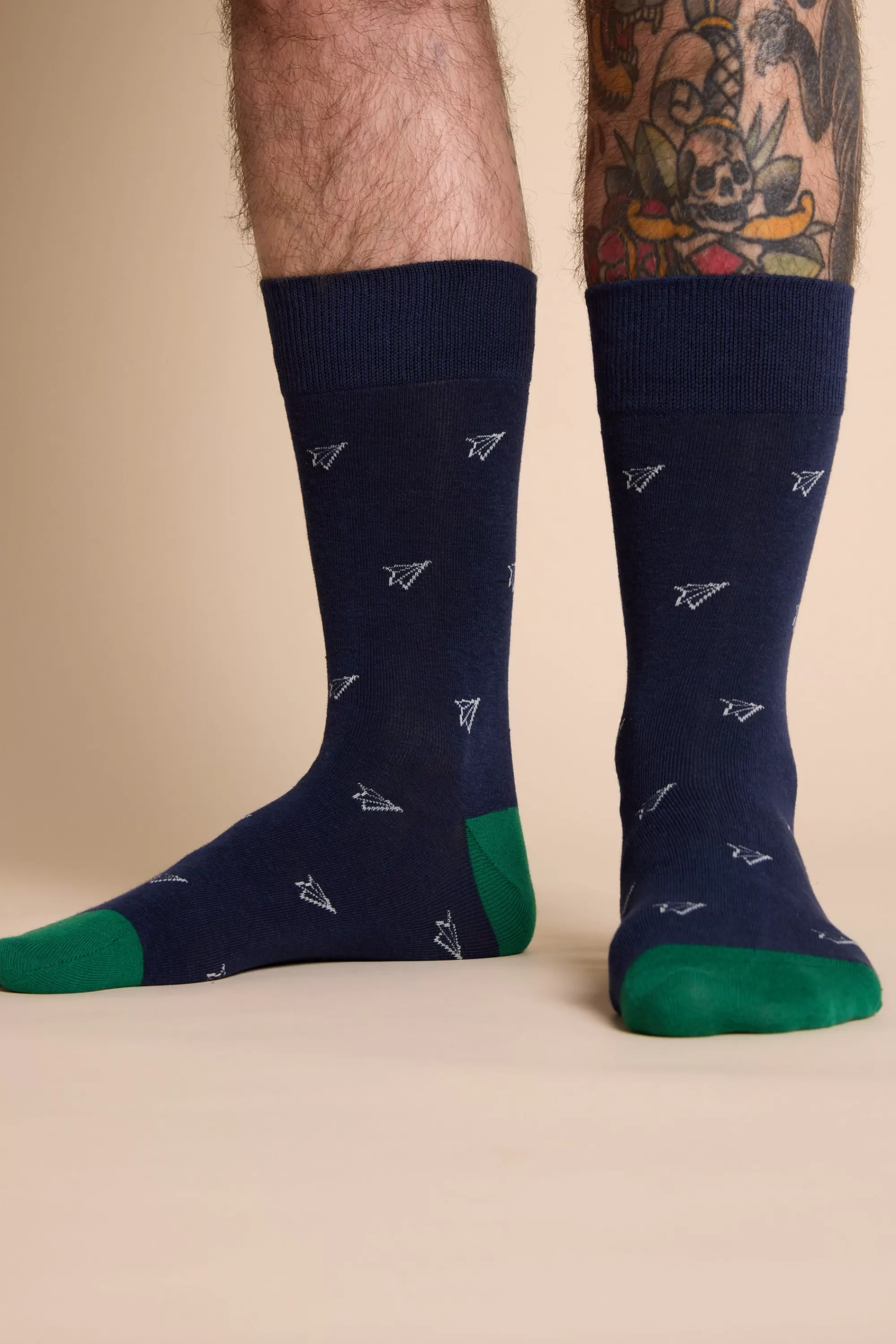 Barkers Socks | Socks^Jones Paper Plane Sock