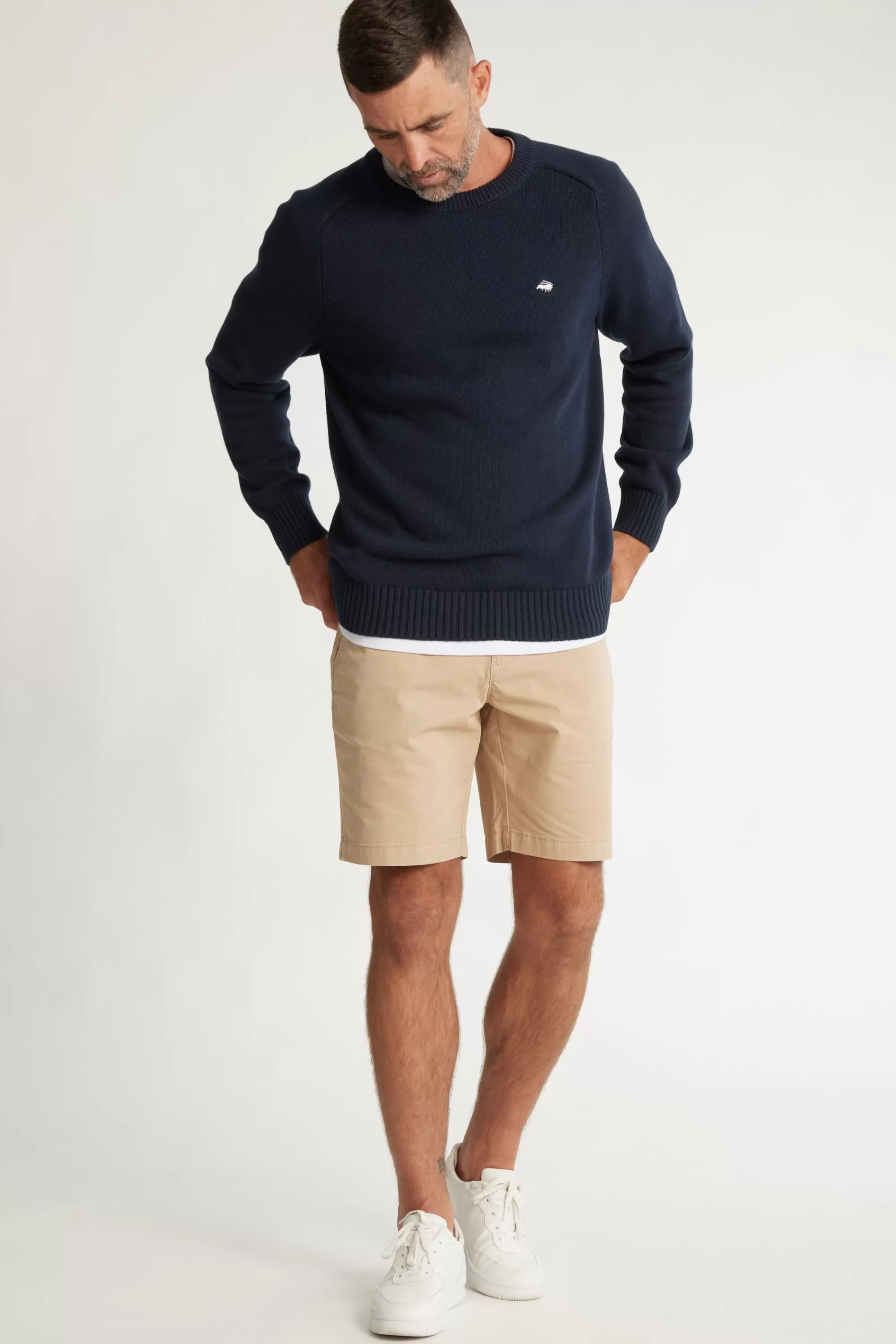 Barkers Shorts^Kingly Chino Short SAND