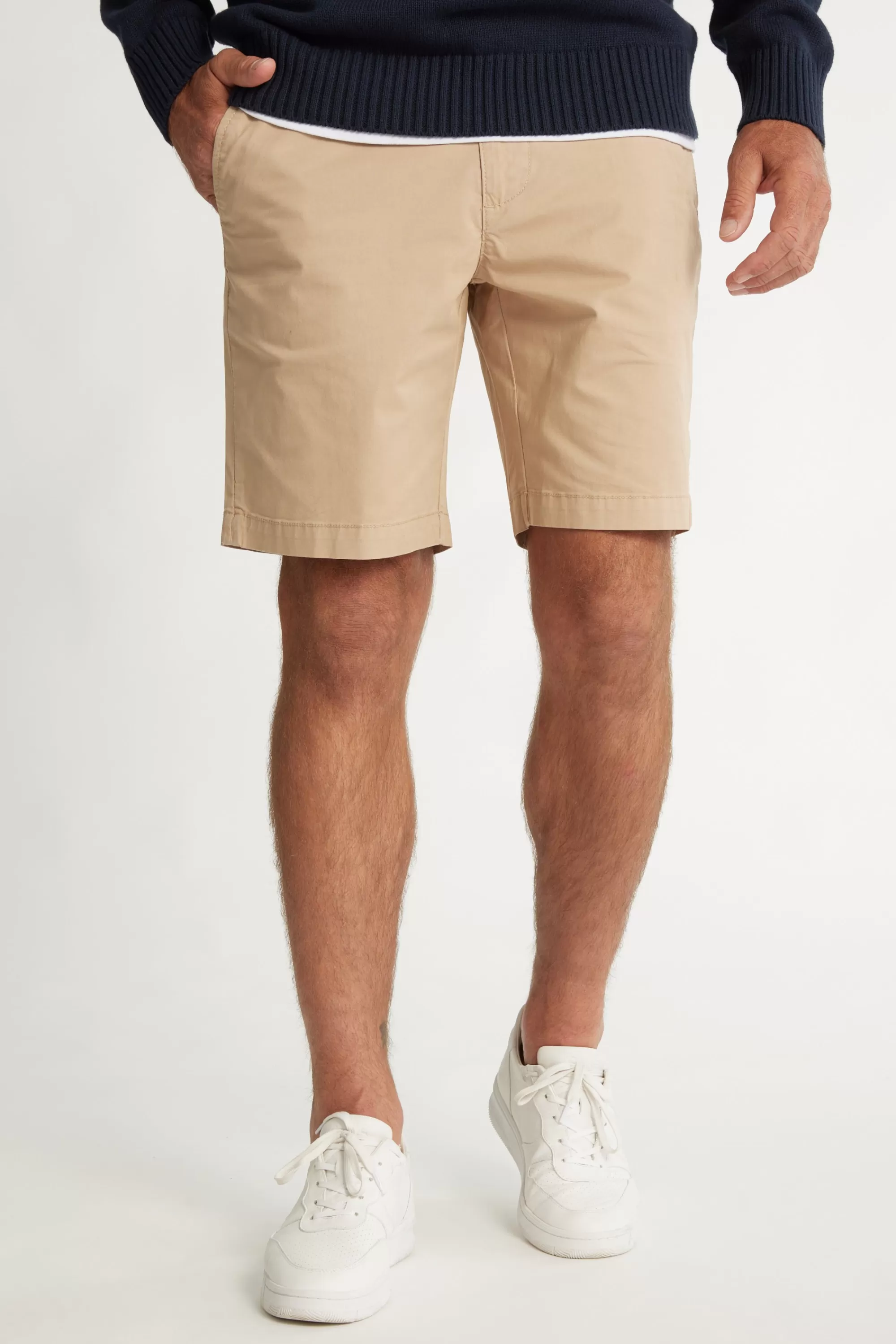 Barkers Shorts^Kingly Chino Short SAND