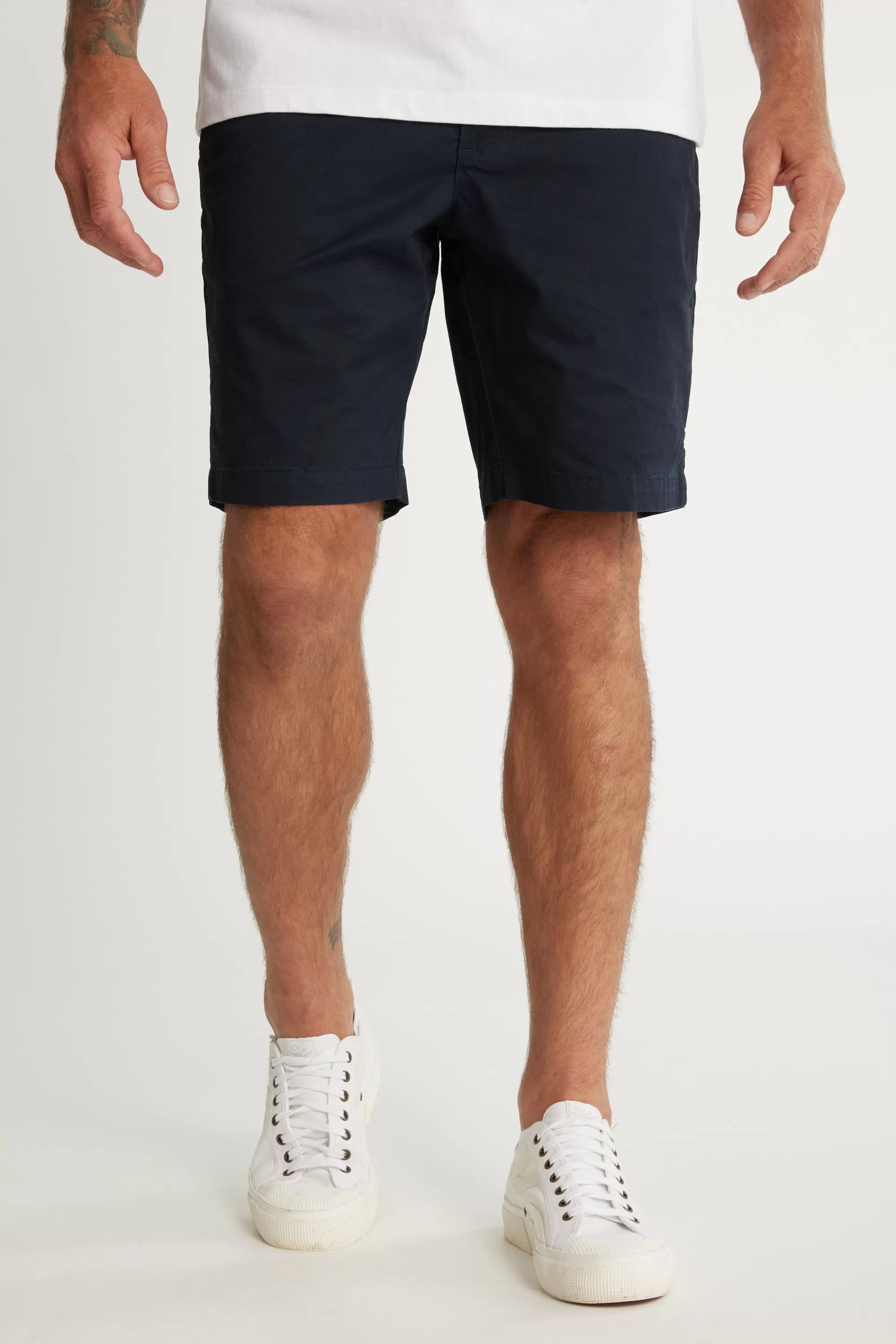 Barkers Shorts^Kingly Chino Short NAVY