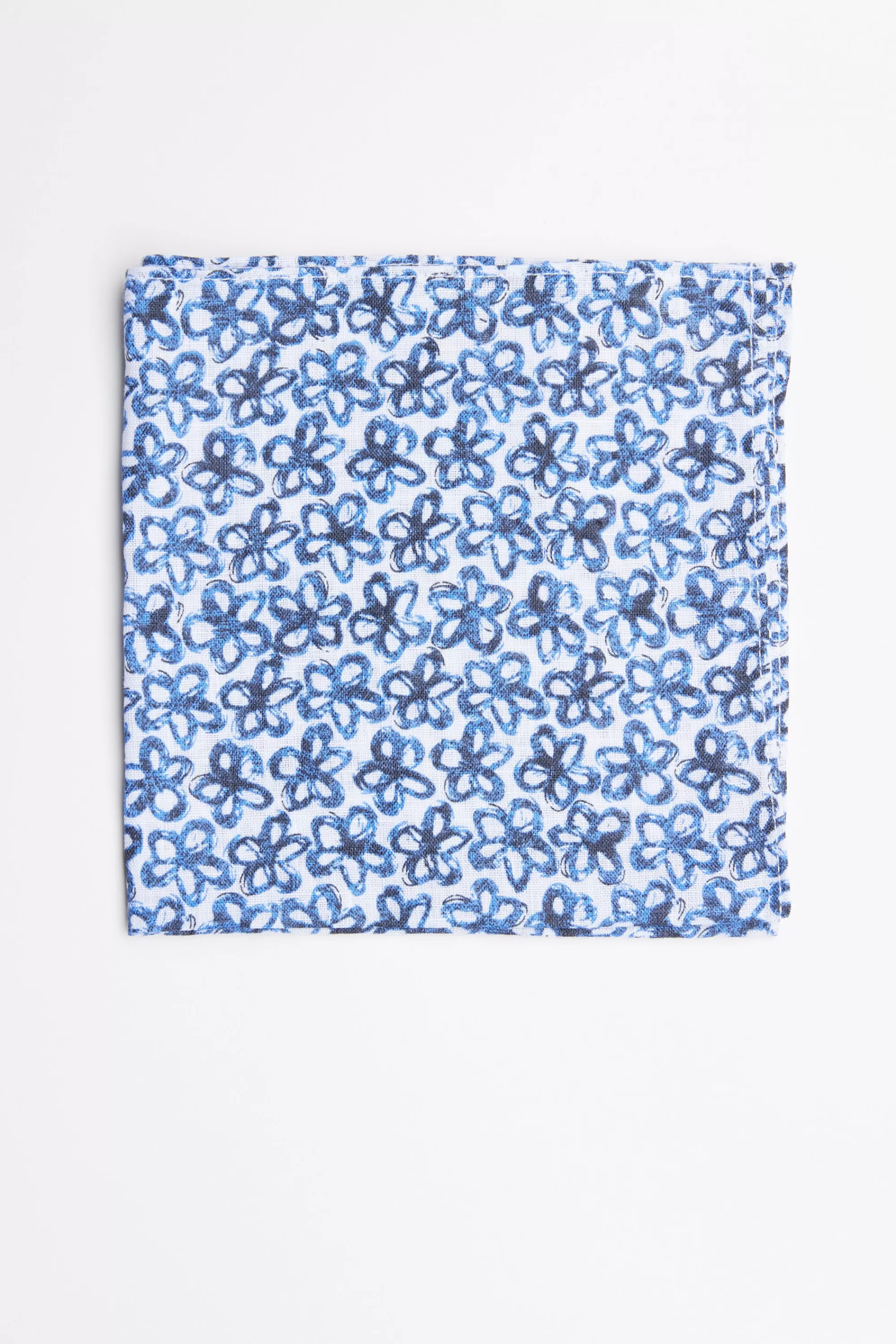 Barkers Pocket Squares | Suiting Accessories^Leafwood Linen Flower Pocket Square