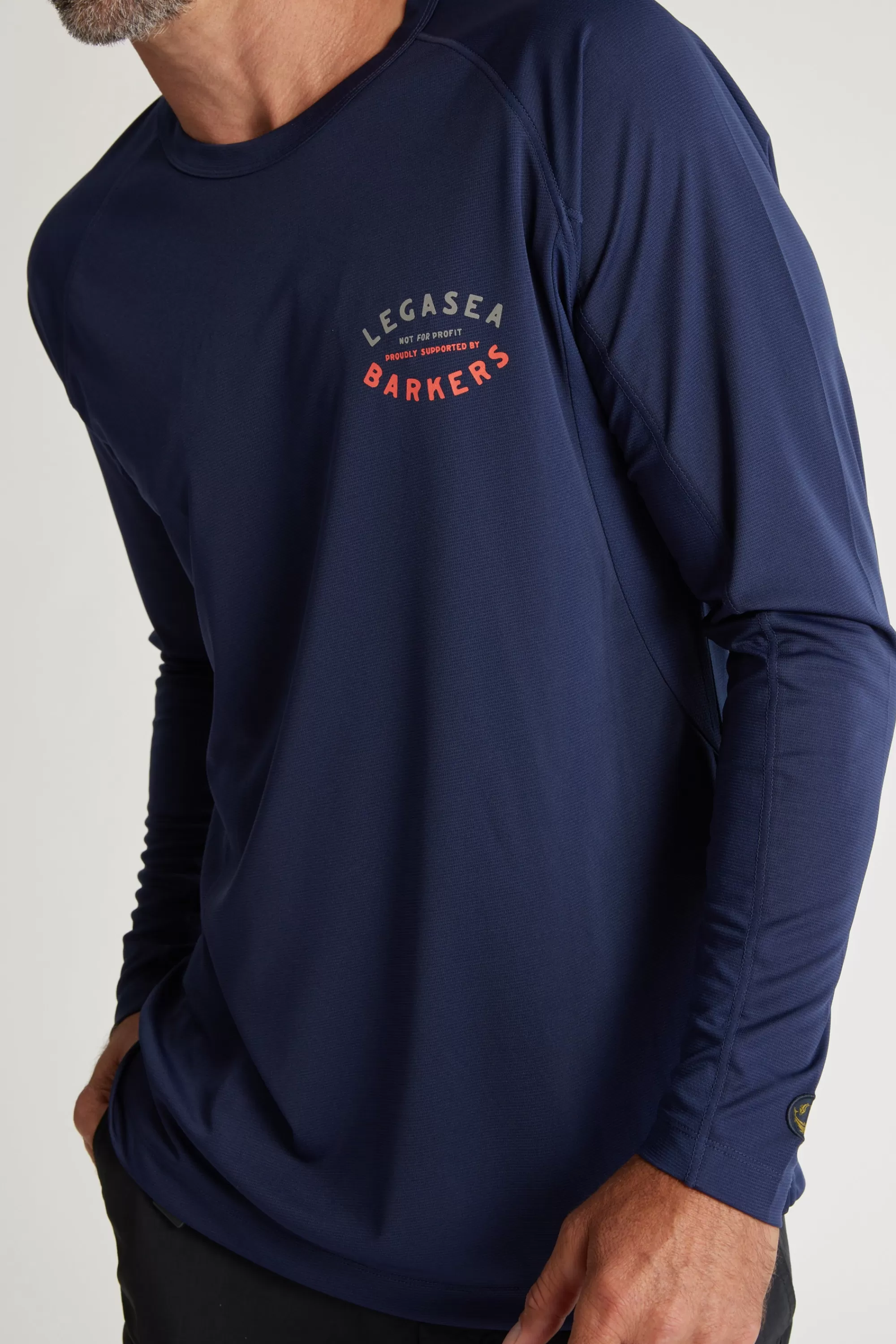 Barkers Graphic & Stripes^LegaSea Supporter UV Long Sleeve Tee