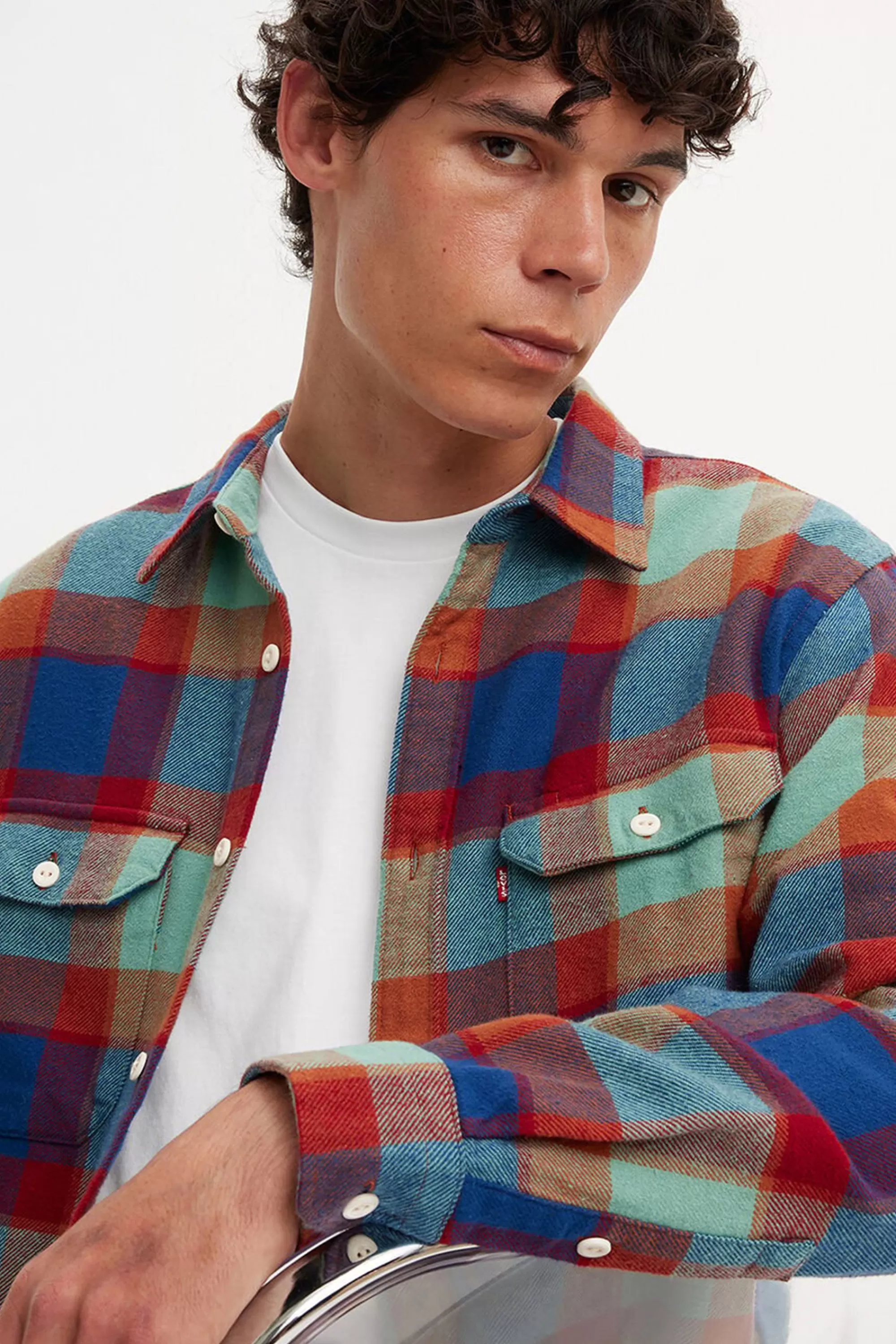 Barkers Casual Shirts | Casual Shirts^Levi's Jackson Worker Check Shirt NAVY CHECK