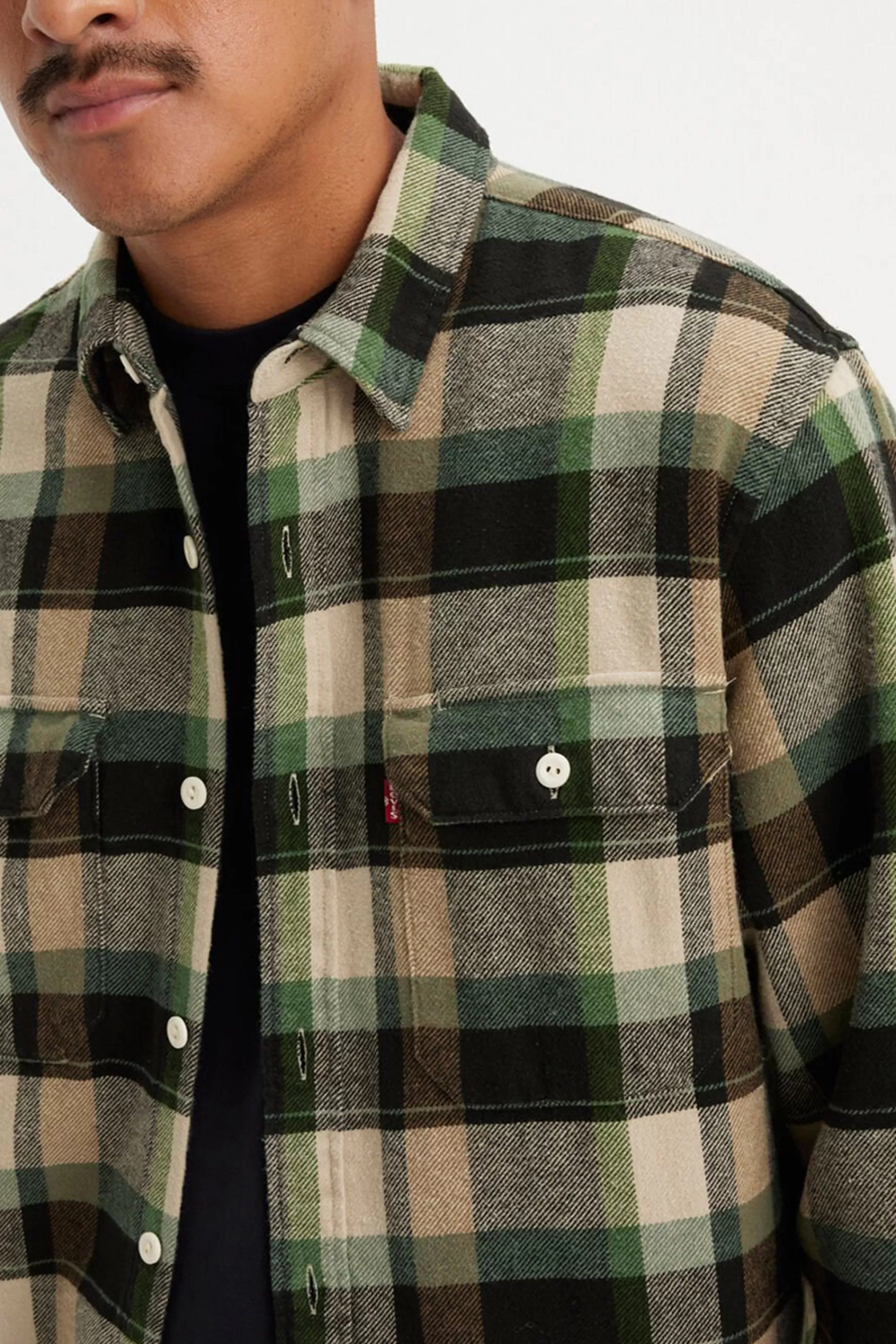 Barkers Casual Shirts | Casual Shirts^Levi's Jackson Worker Check Shirt GREY CHECK