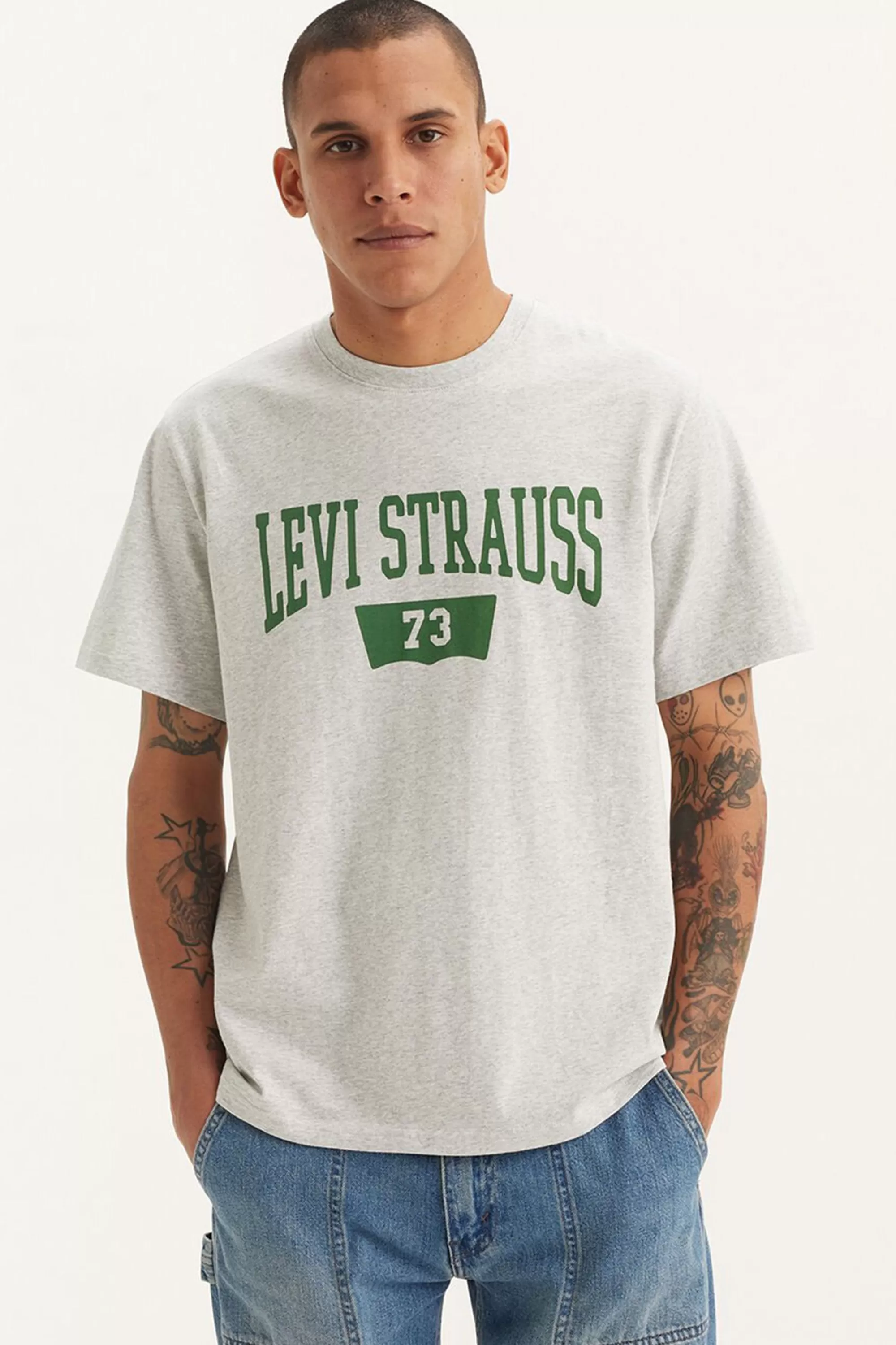 Barkers Graphic & Stripes^Levi's SS Relaxed Fit Tee