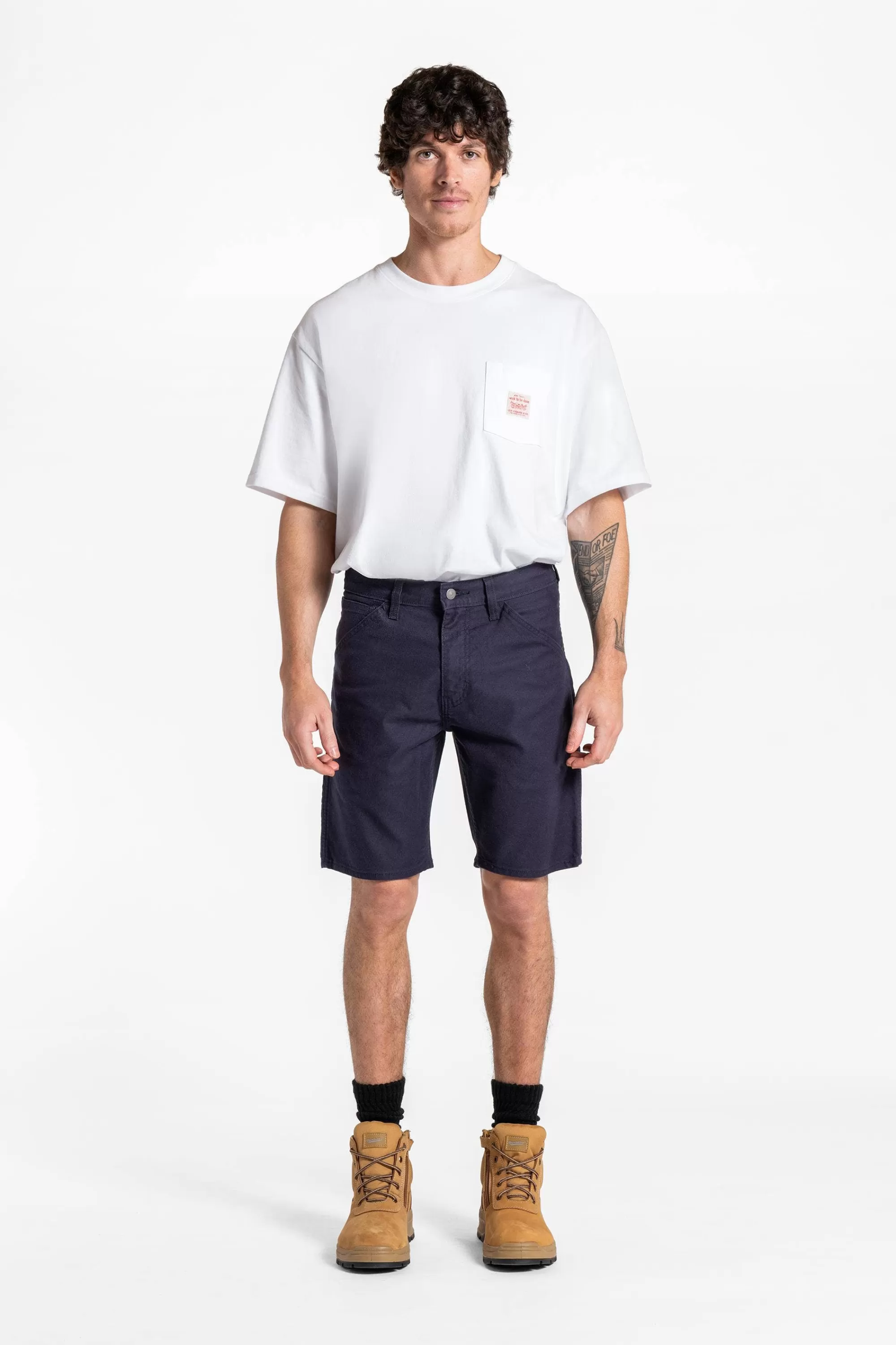 Barkers Shorts^Levi's Workwear 505 Utility Short NAVY