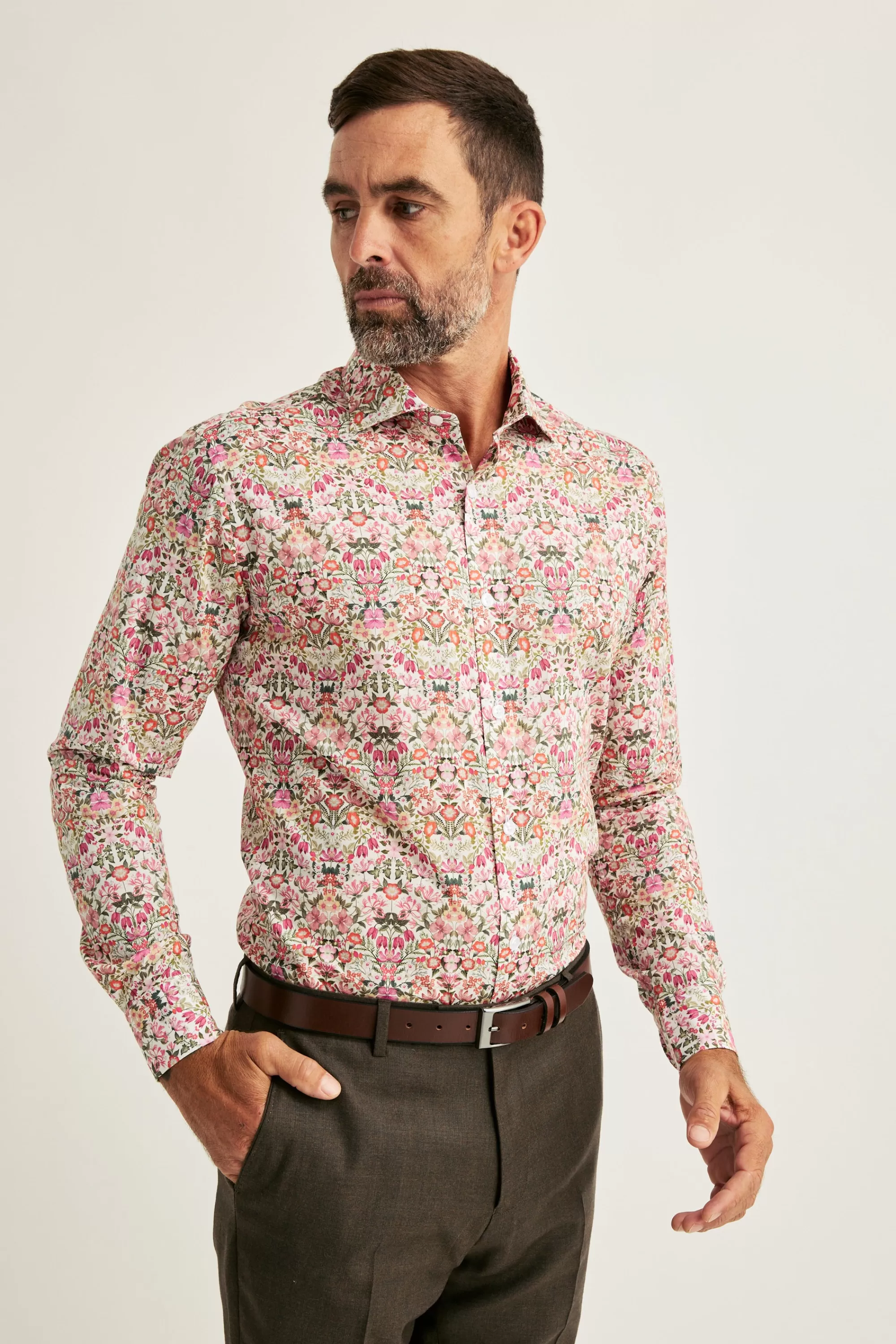 Barkers Tailored Fit Shirts | Tailored Fit Shirts^Liberty Mary Patricia Print Shirt