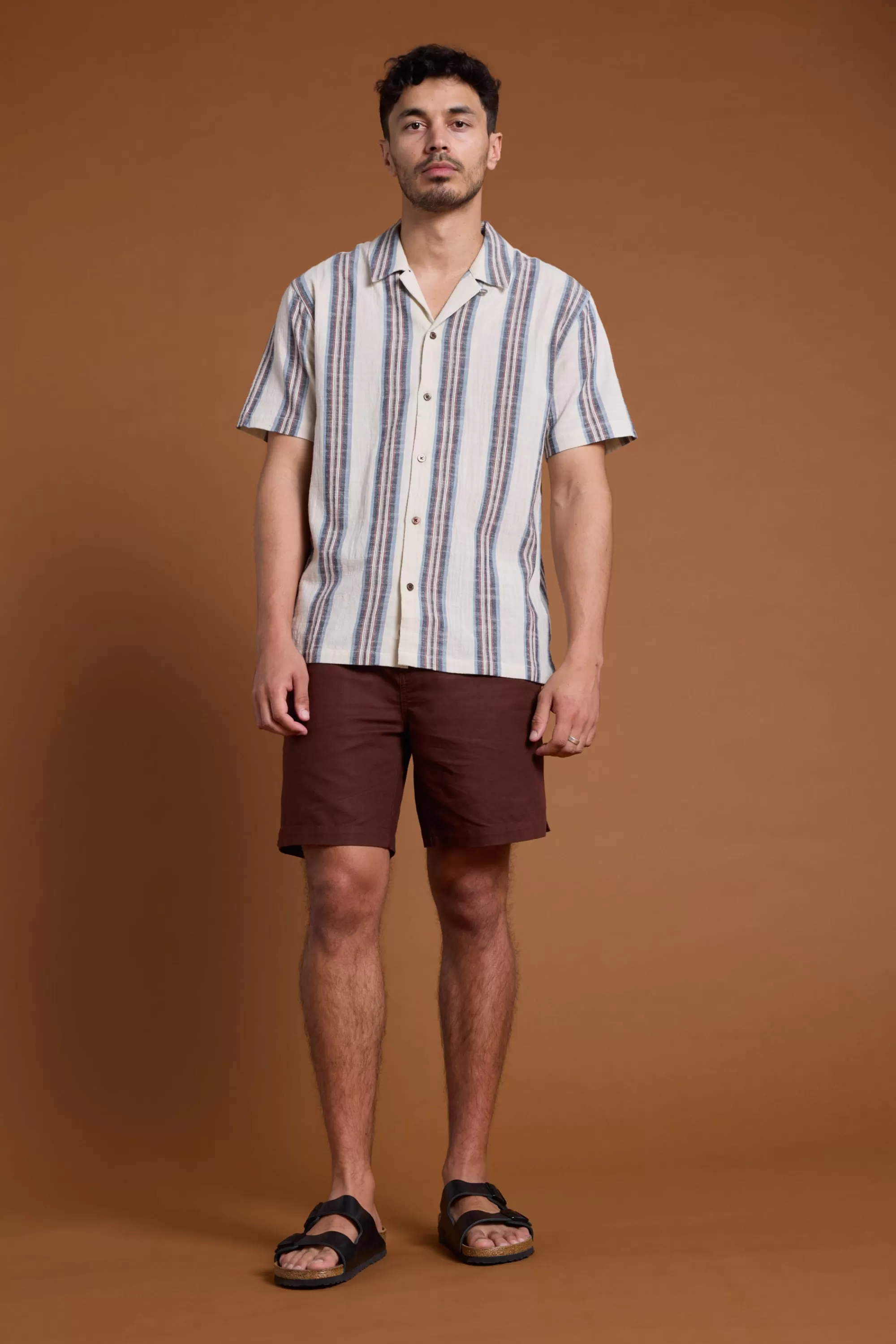 Barkers Casual Shirts | Casual Shirts^Lipton Stripe Cuban Shirt