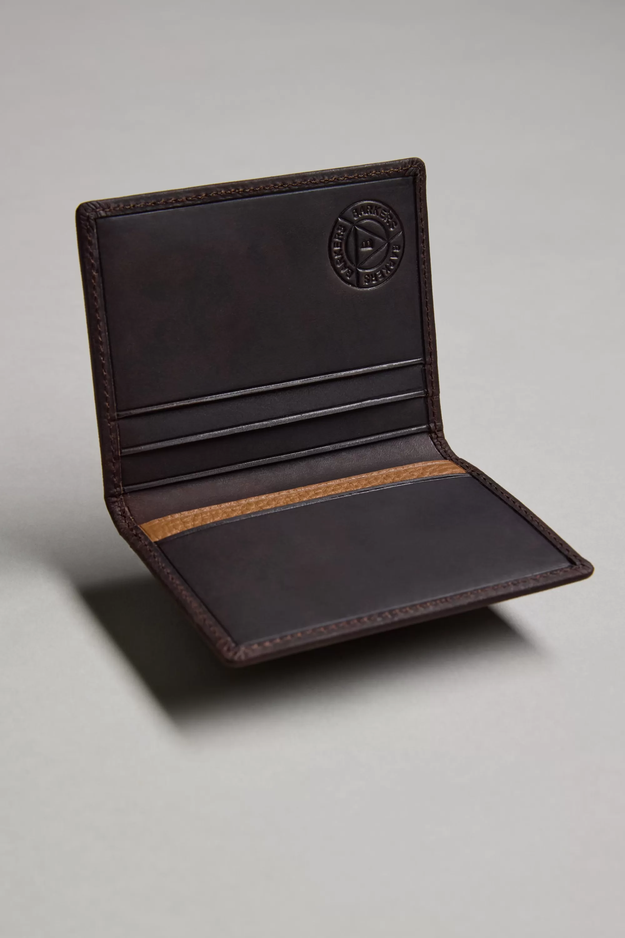 Barkers Leather Goods | Wallets^Marlin Leather Slim Wallet WALNUT BROWN