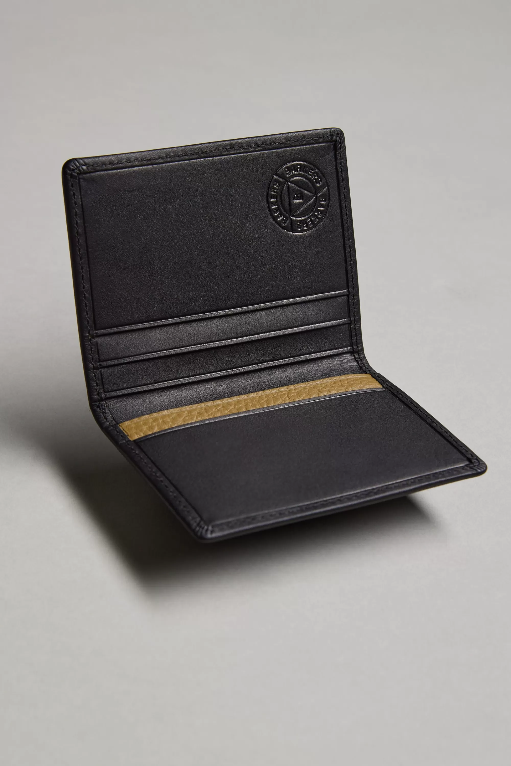 Barkers Leather Goods | Wallets^Marlin Leather Slim Wallet BLACK