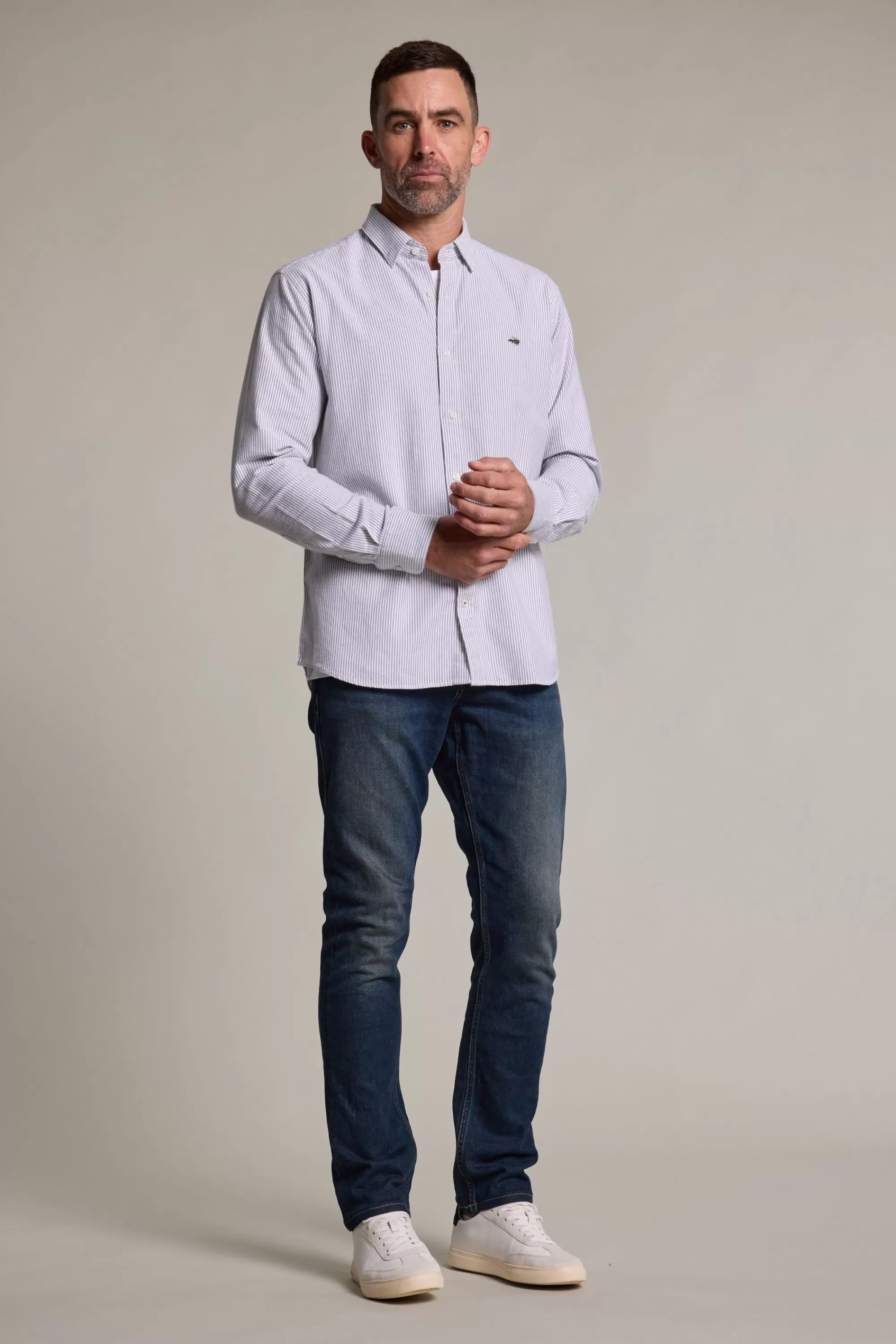 Barkers Classic Fit Shirts | Classic Fit Shirts^Martin Oxford Shirt FOREST