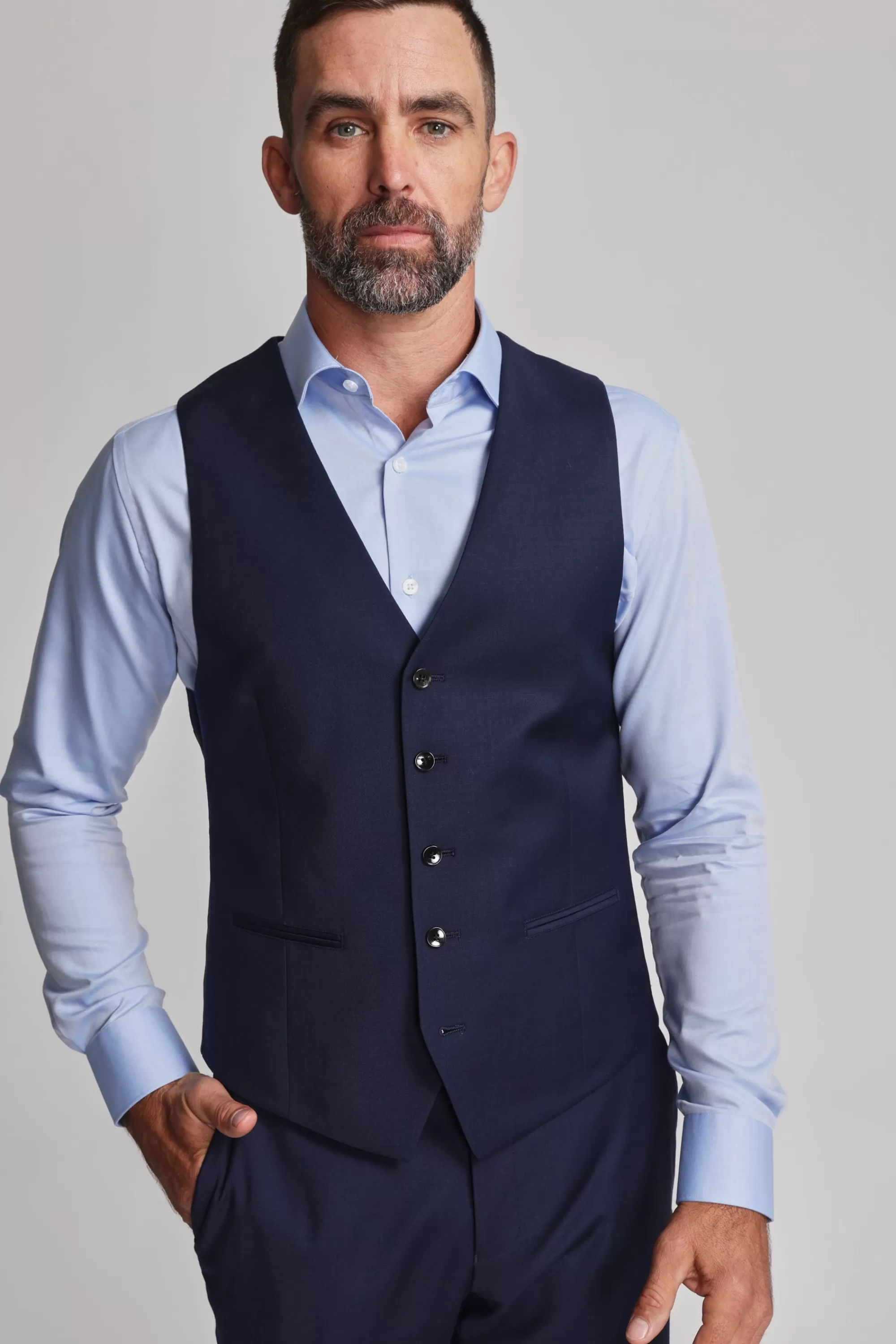 Barkers Waistcoats | Waistcoats^Mayfair ZQ Waistcoat NAVY