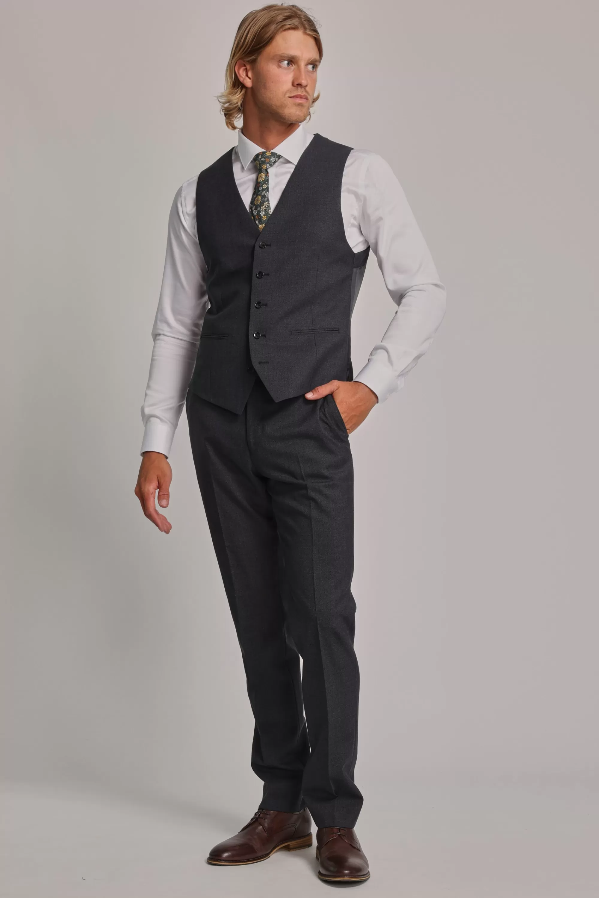 Barkers Waistcoats | Waistcoats^Mayfair ZQ Waistcoat CHARCOAL