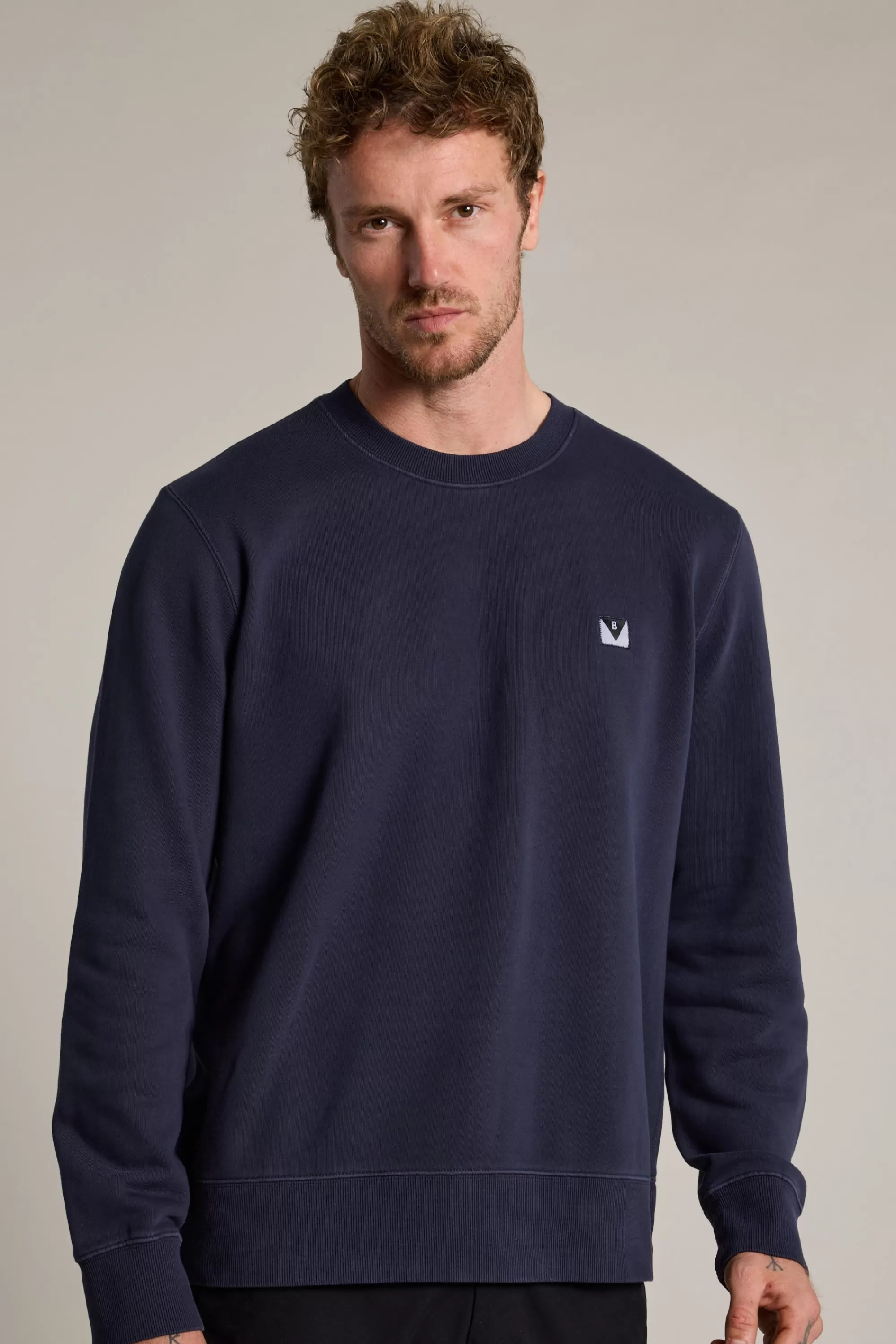 Barkers Sweatshirts & Hoodies^Newton Washed Crew INK