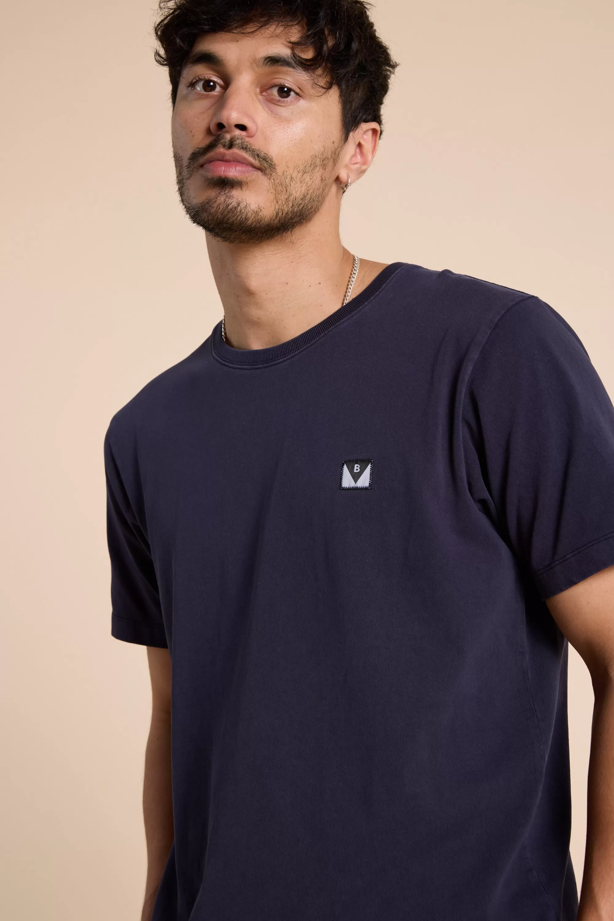 Barkers Essential Tees^Newton Washed Tee INK