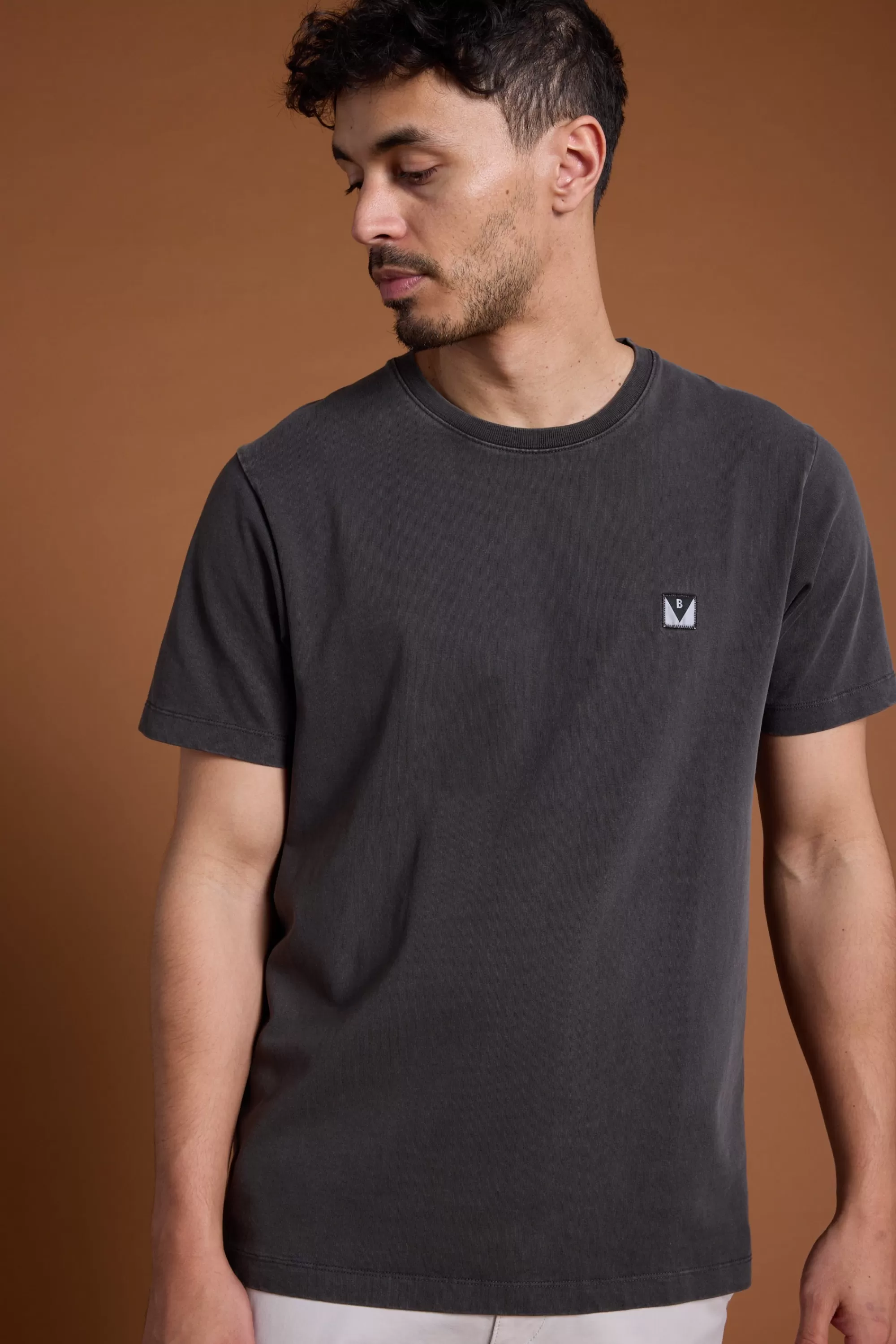 Barkers Essential Tees^Newton Washed Tee WASHED BLACK