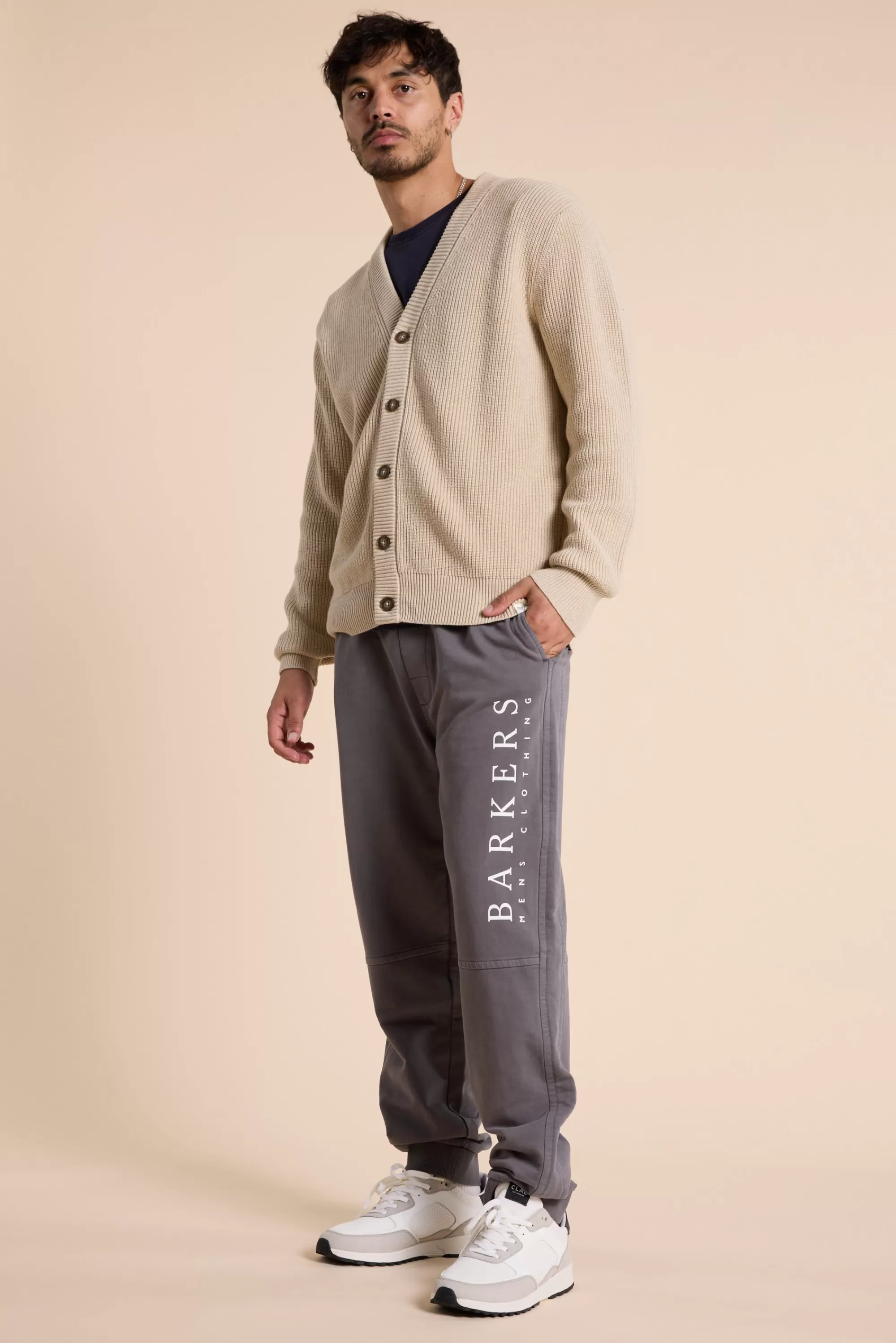 Barkers Barkers Track Pants | Track Pants^Organic Classic Print Track Pants CARBON