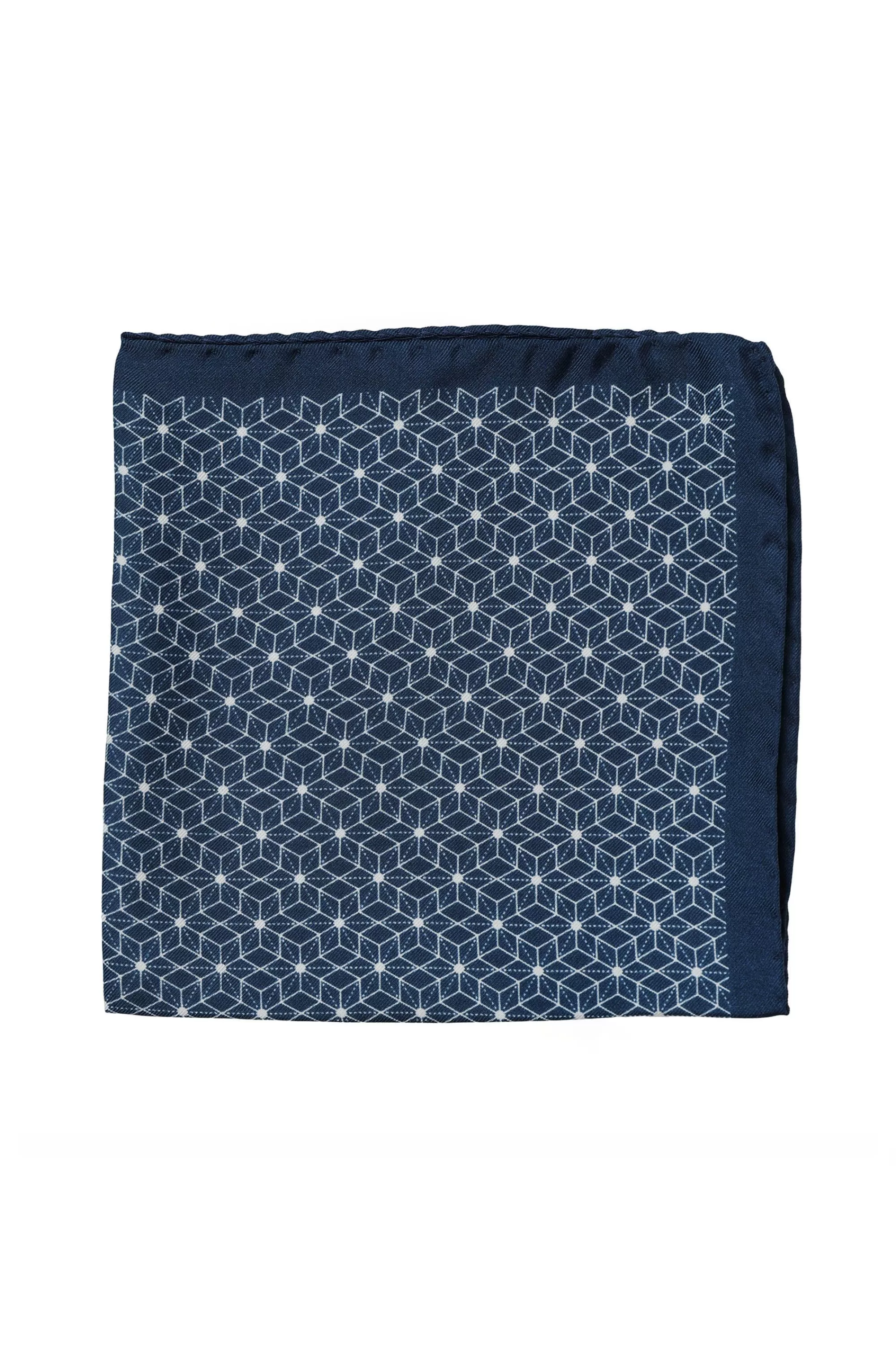 Barkers Suiting Accessories | Pocket Squares^Parisian Geo Silk Pocket Square