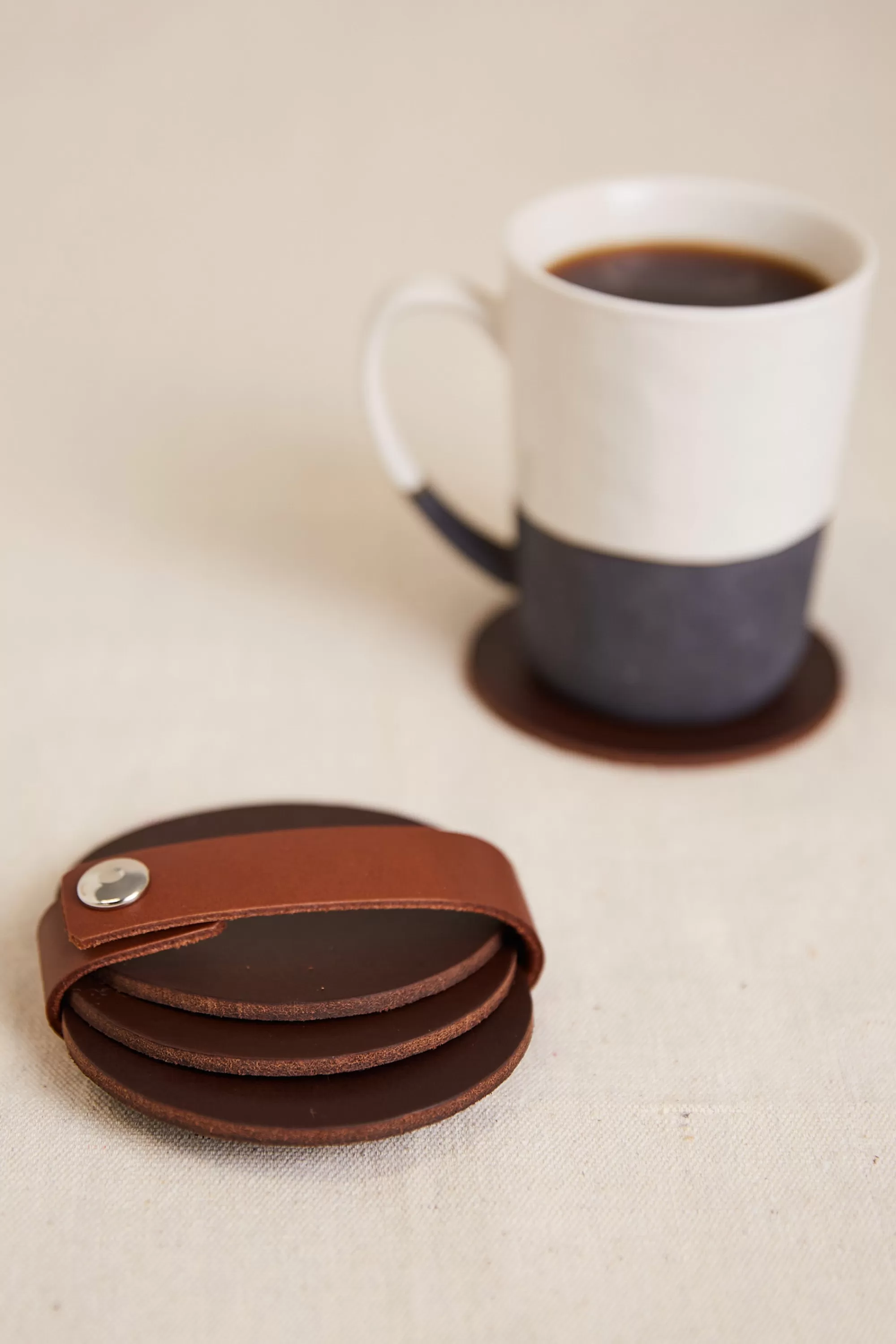 Barkers Other Accessories | Leather Goods^Parisian Leather Coaster