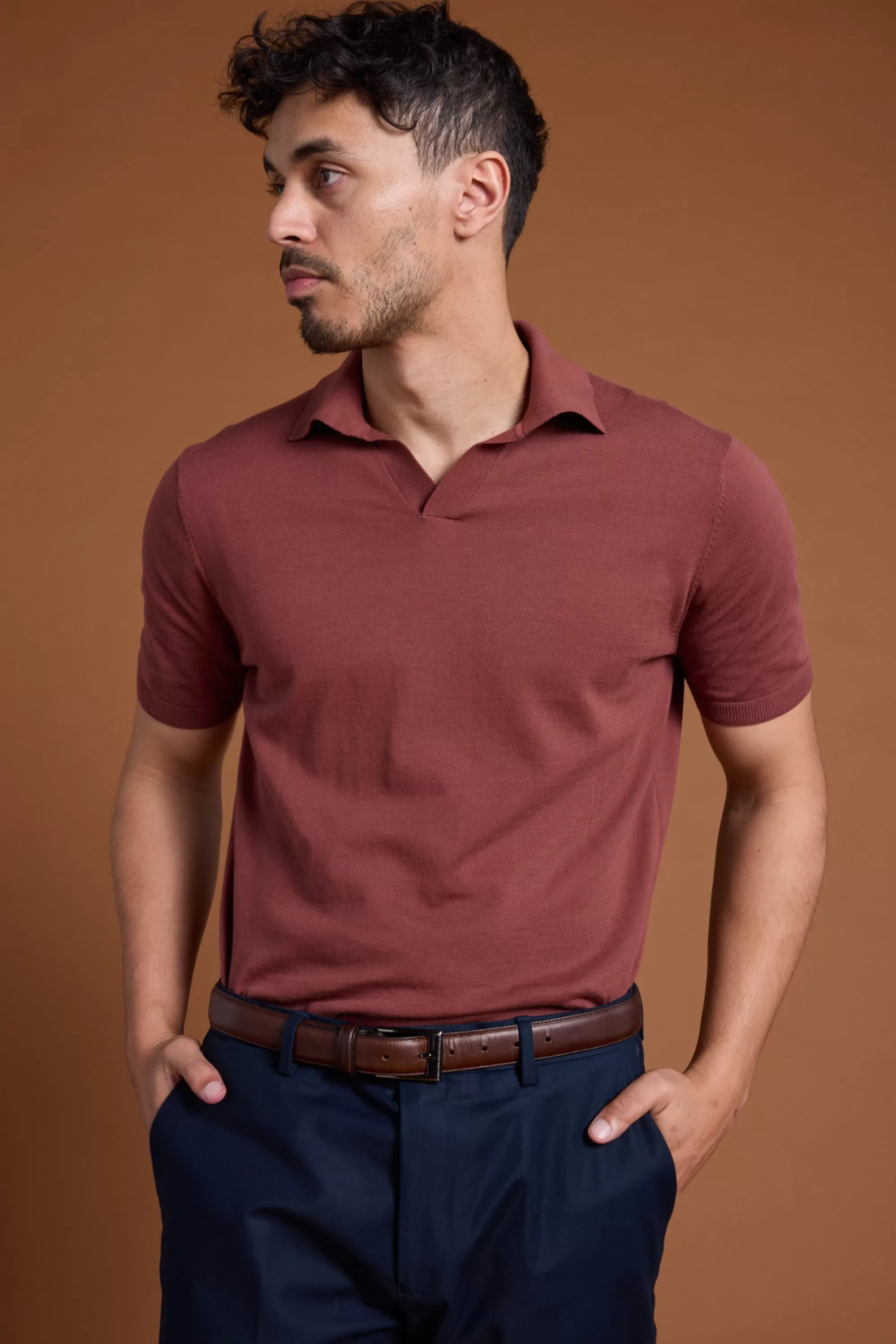 Barkers Polos | Polo Shirts^Parkway Cotton Knitted Polo BRICK