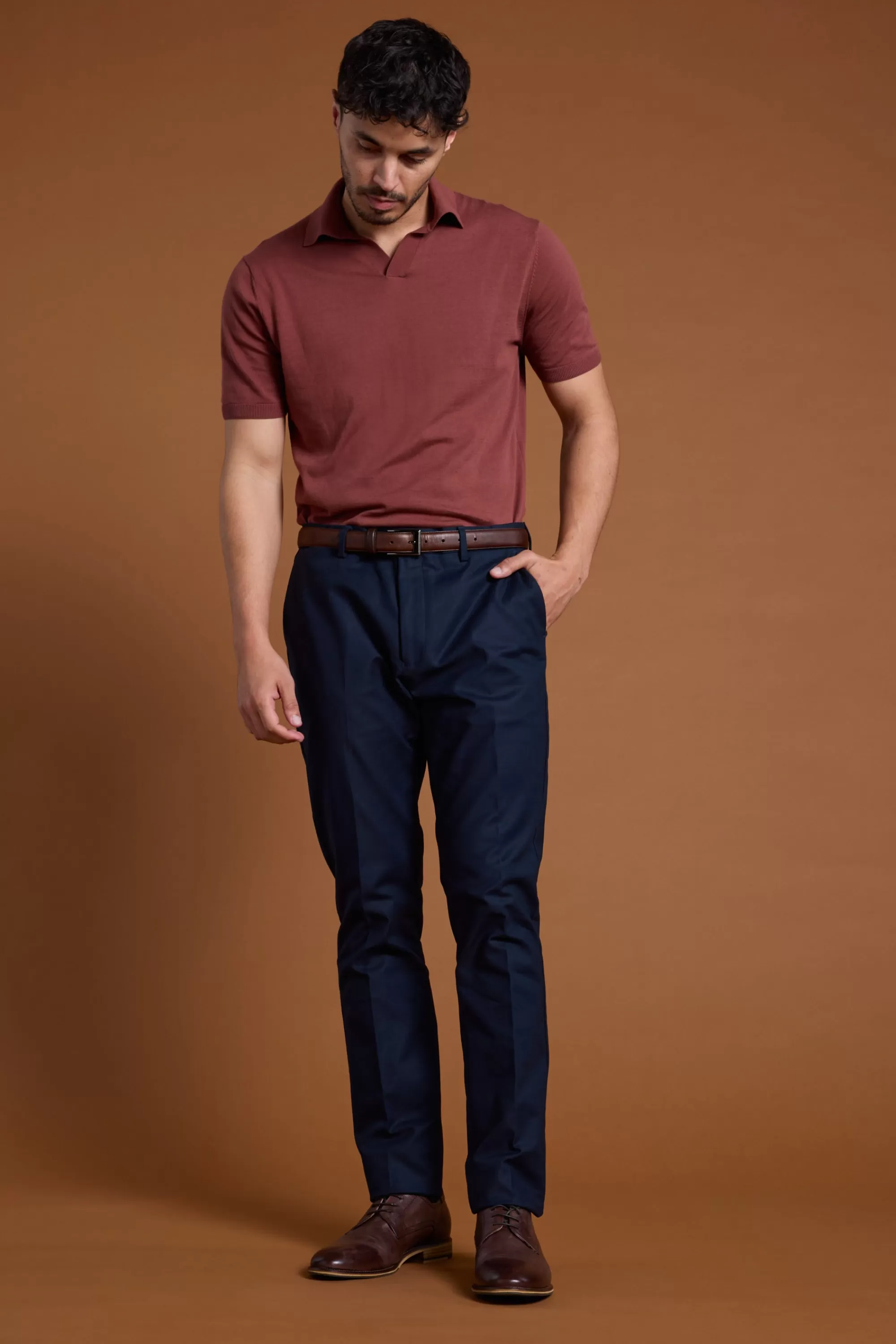 Barkers Polos | Polo Shirts^Parkway Cotton Knitted Polo BRICK