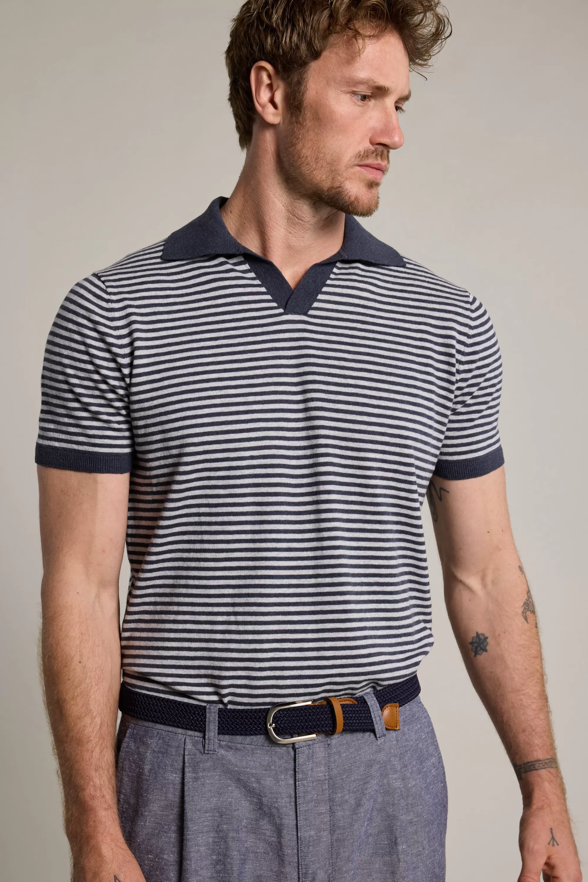 Barkers Polos | Polo Shirts^Parkway Cotton Stripe Polo