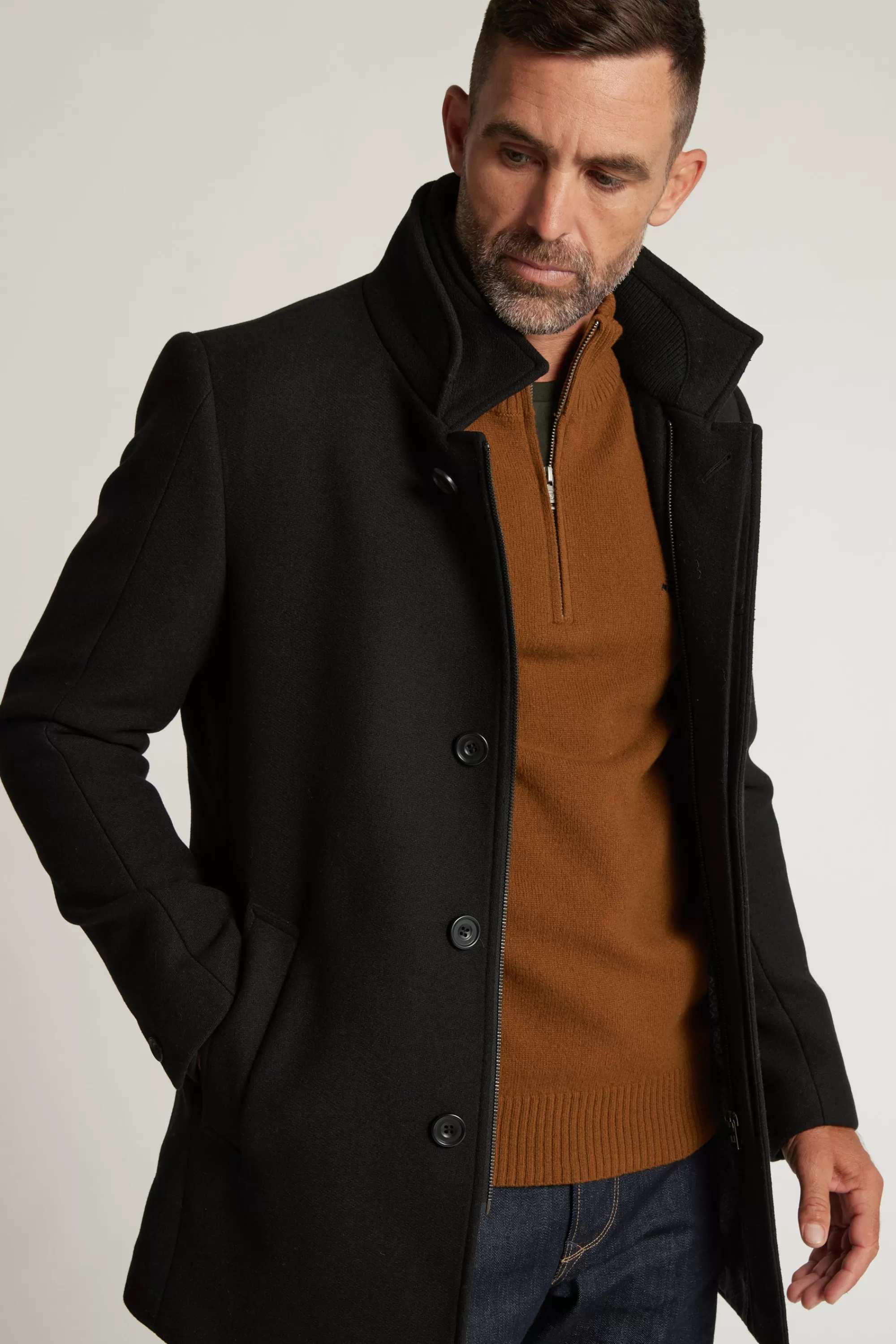 Barkers Jackets & Coats^Raymond Coat BLACK