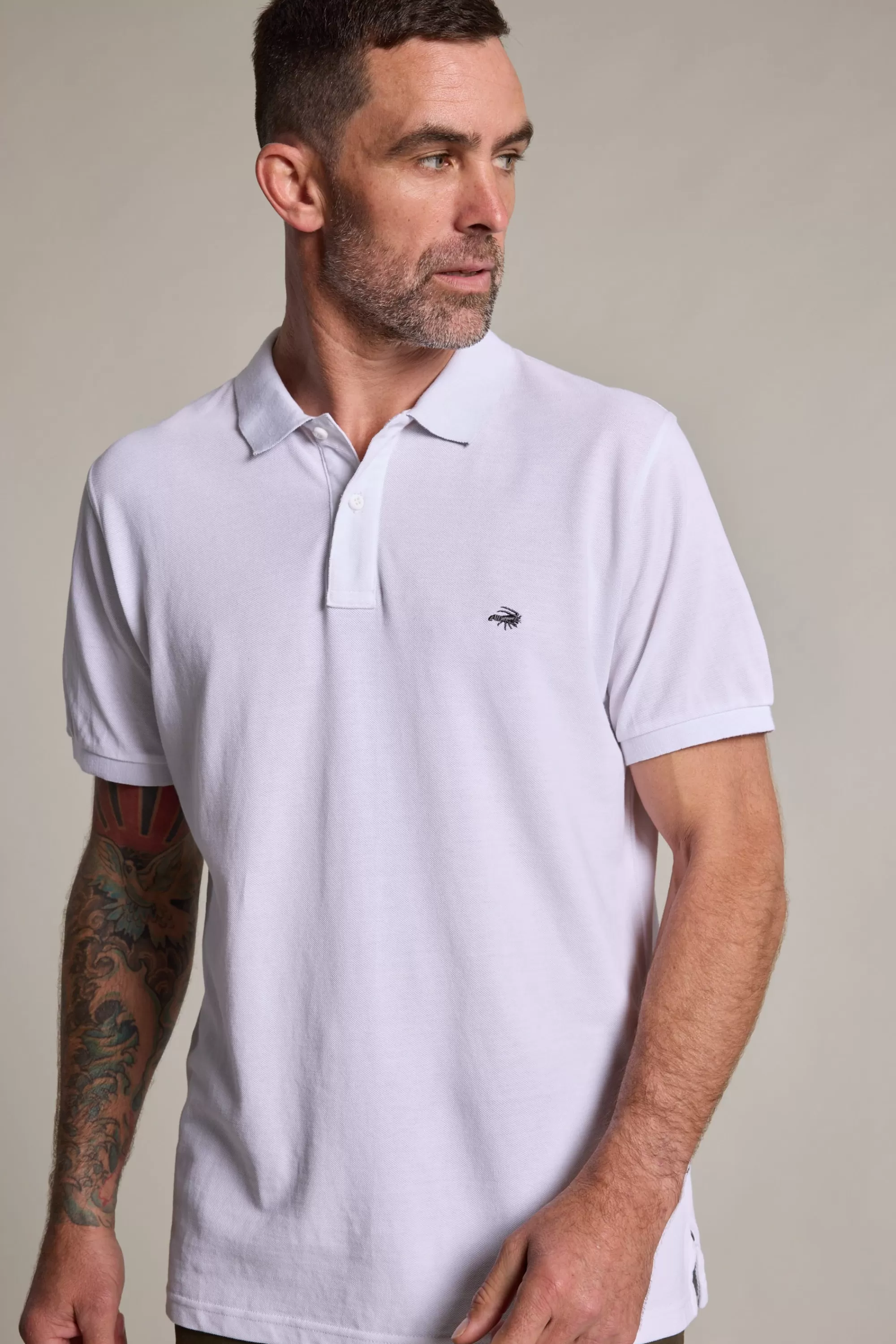 Barkers Polos | Polo Shirts^Regent Pique Polo Shirt WHITE