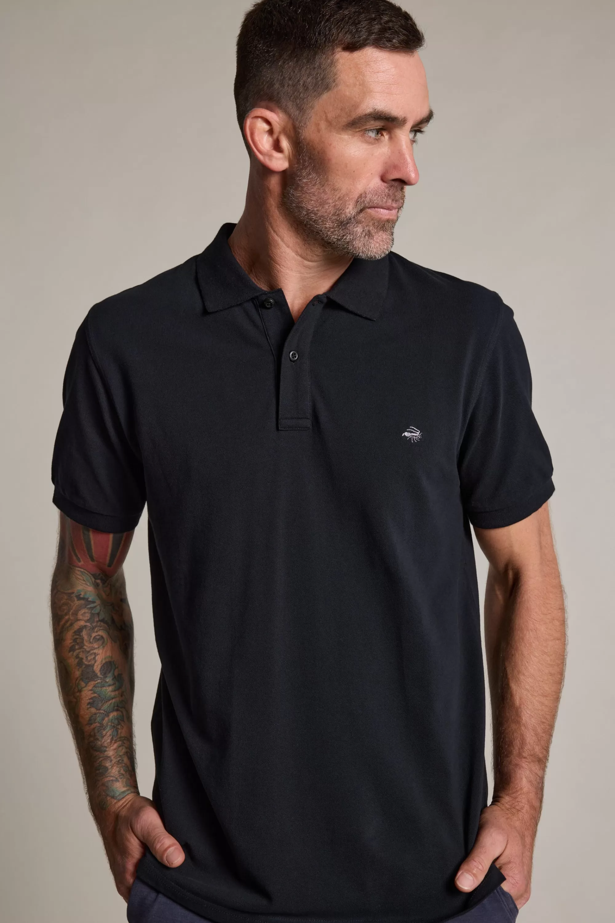 Barkers Polos | Polo Shirts^Regent Pique Polo Shirt BLACK