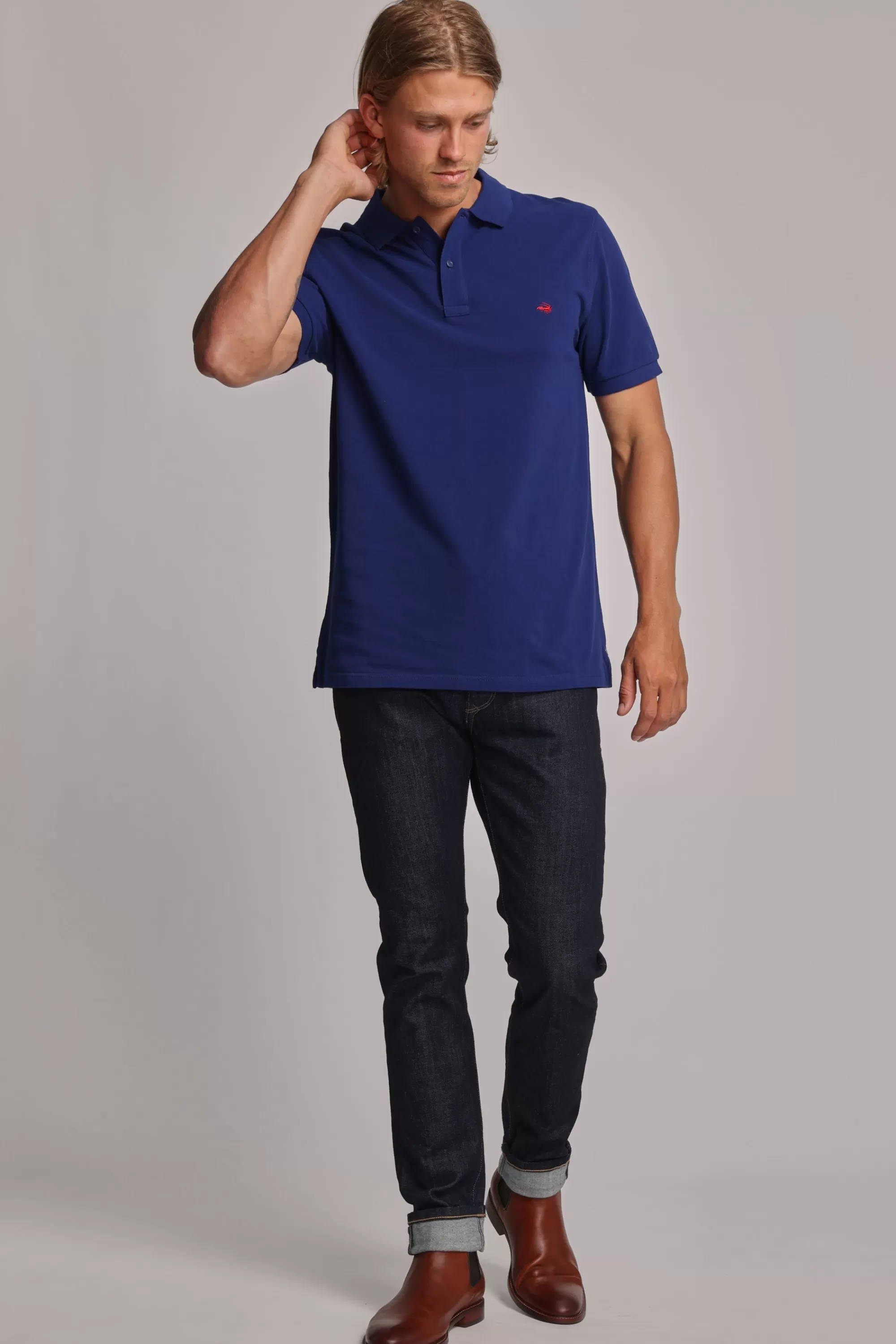 Barkers Polos | Polo Shirts^Regent Pique Polo Shirt COBALT